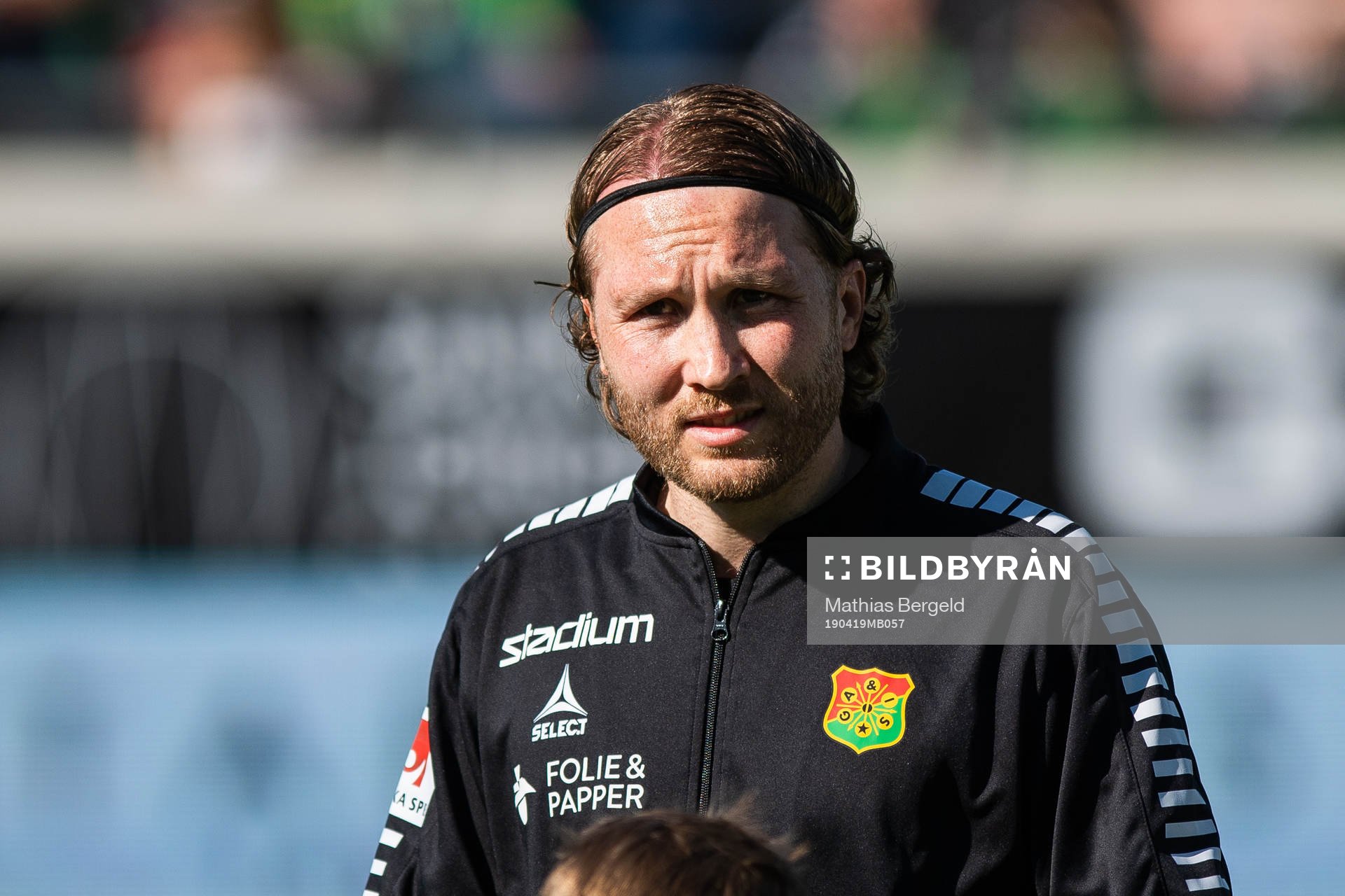 GAIS Emil Wahlström vid line up