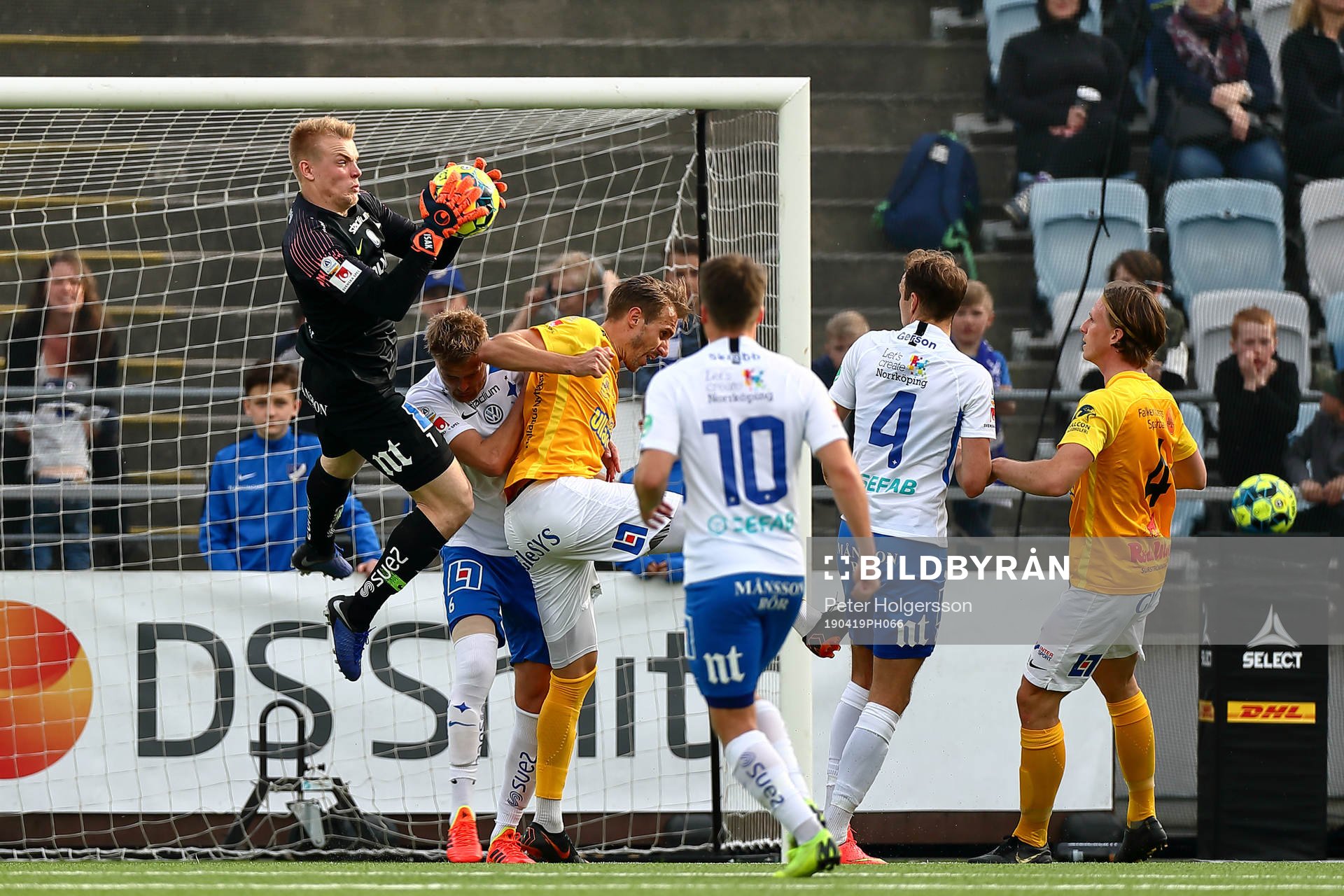 IFK Norrköpings målvakt Isak Pettersson