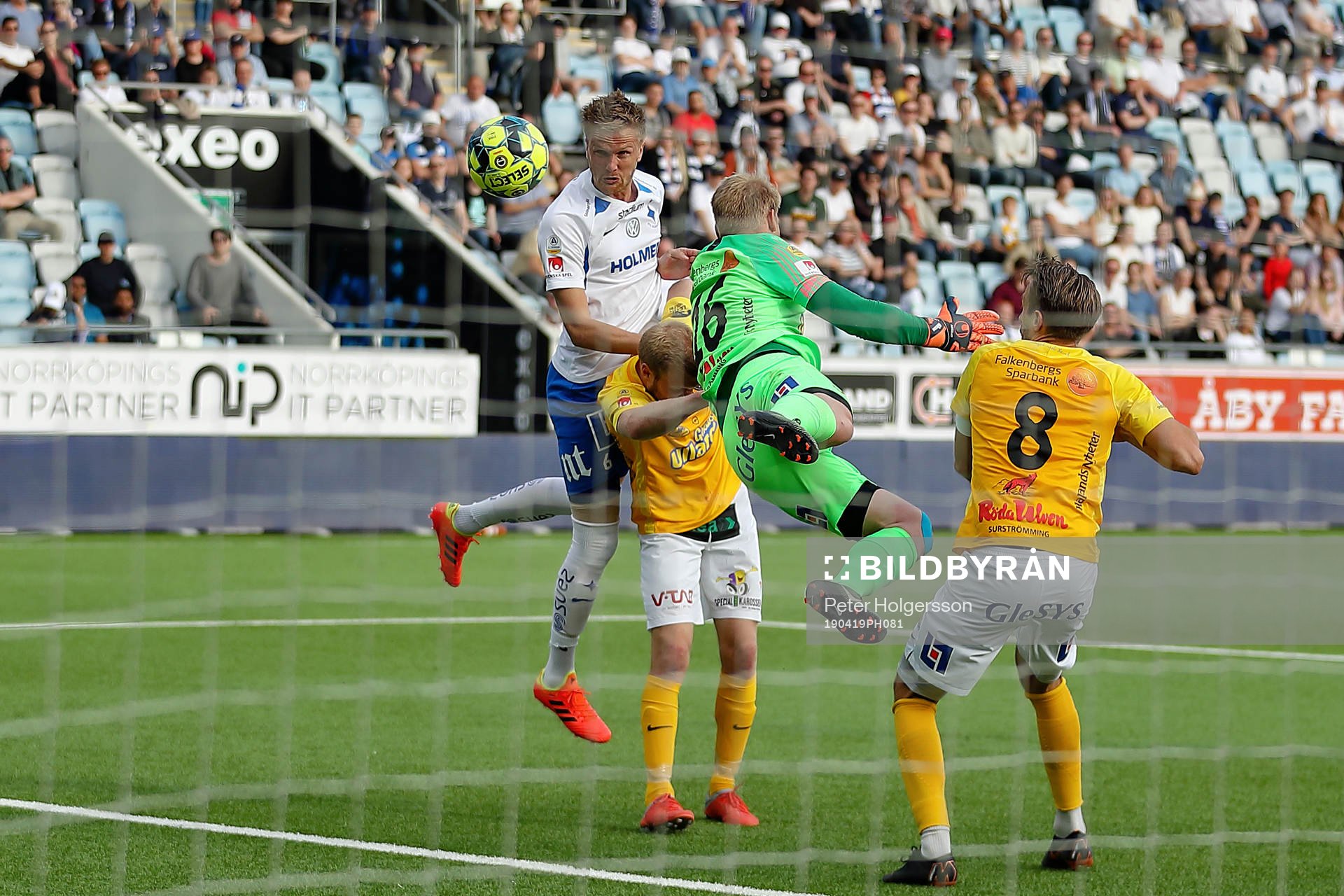 Mål 4-3 av IFK Norrköpings Kasper Larsen