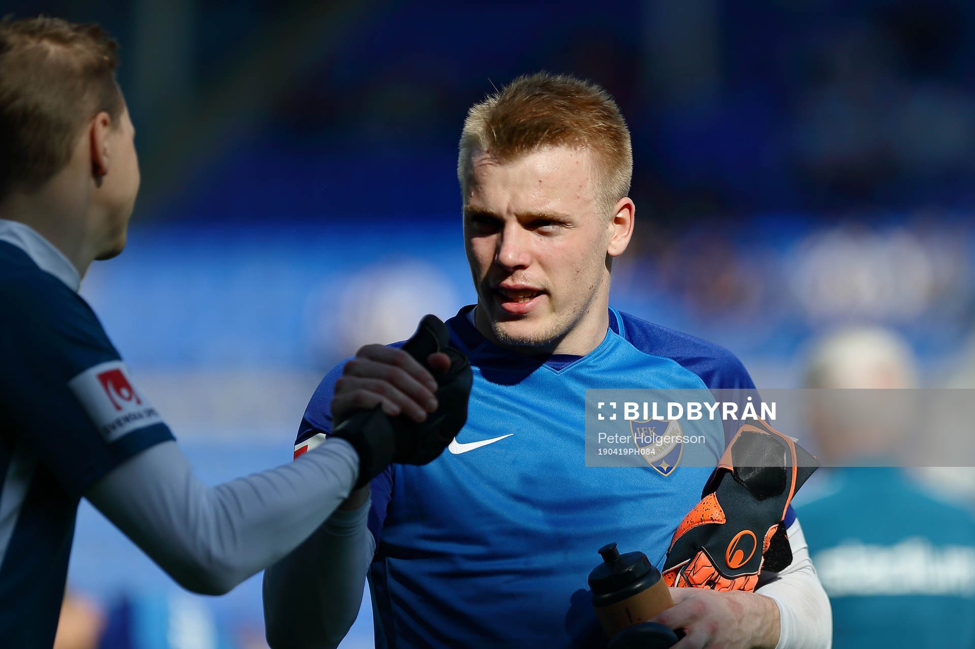 IFK Norrköpings målvakt Isak Pettersson