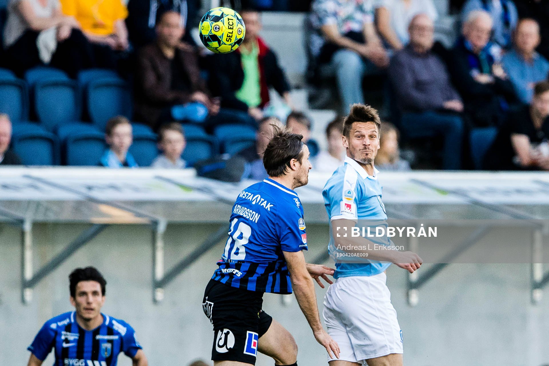 Sirius Jesper Arvidsson och Malmö FFs Markus Rosenberg