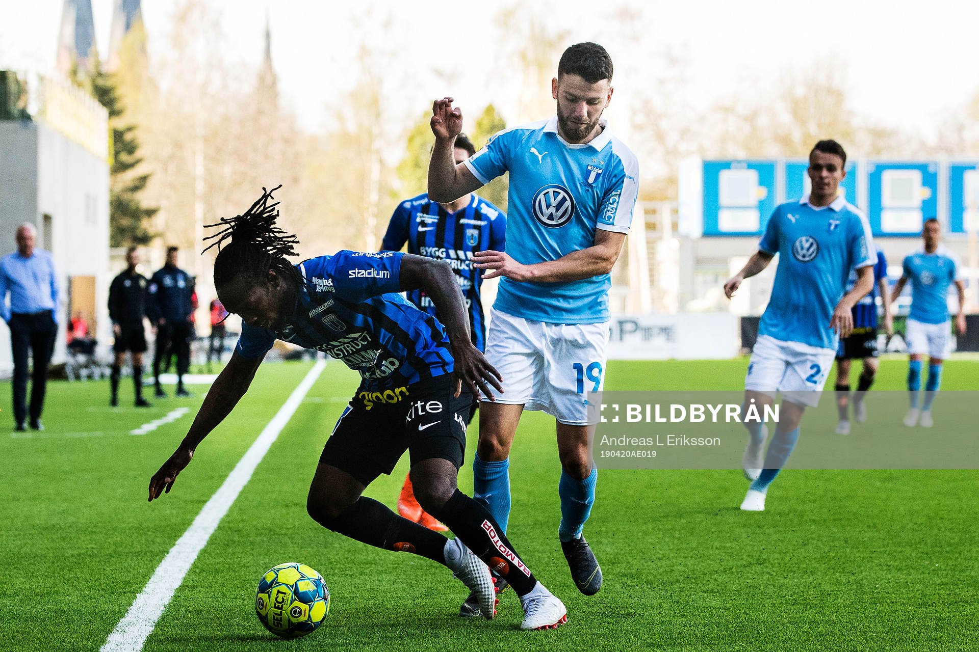 Sirius Kebba Ceesay och Malmö FFs Erdal Rakip