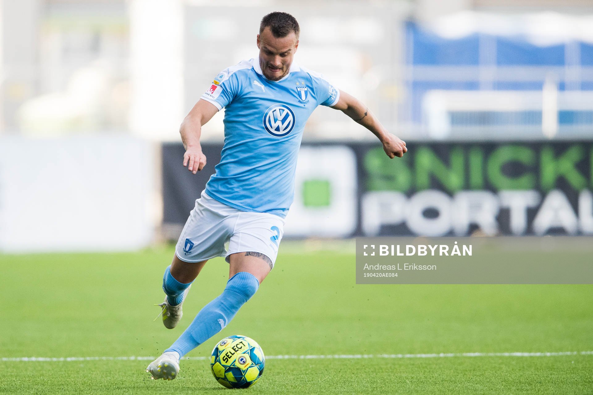 Malmö FFs Eric Larsson