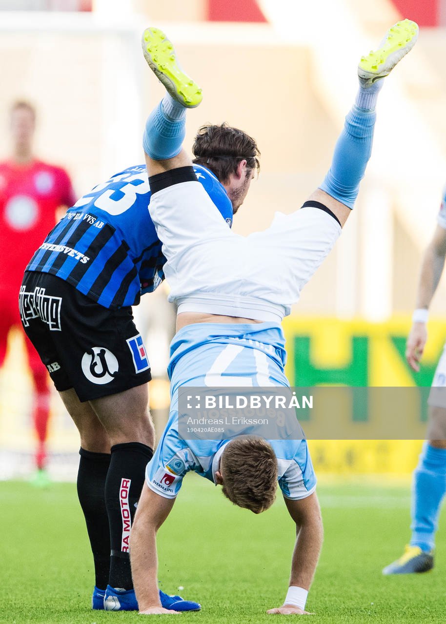 Sirius Philip Haglund och Malmö FFs Rasmus Bengtsson