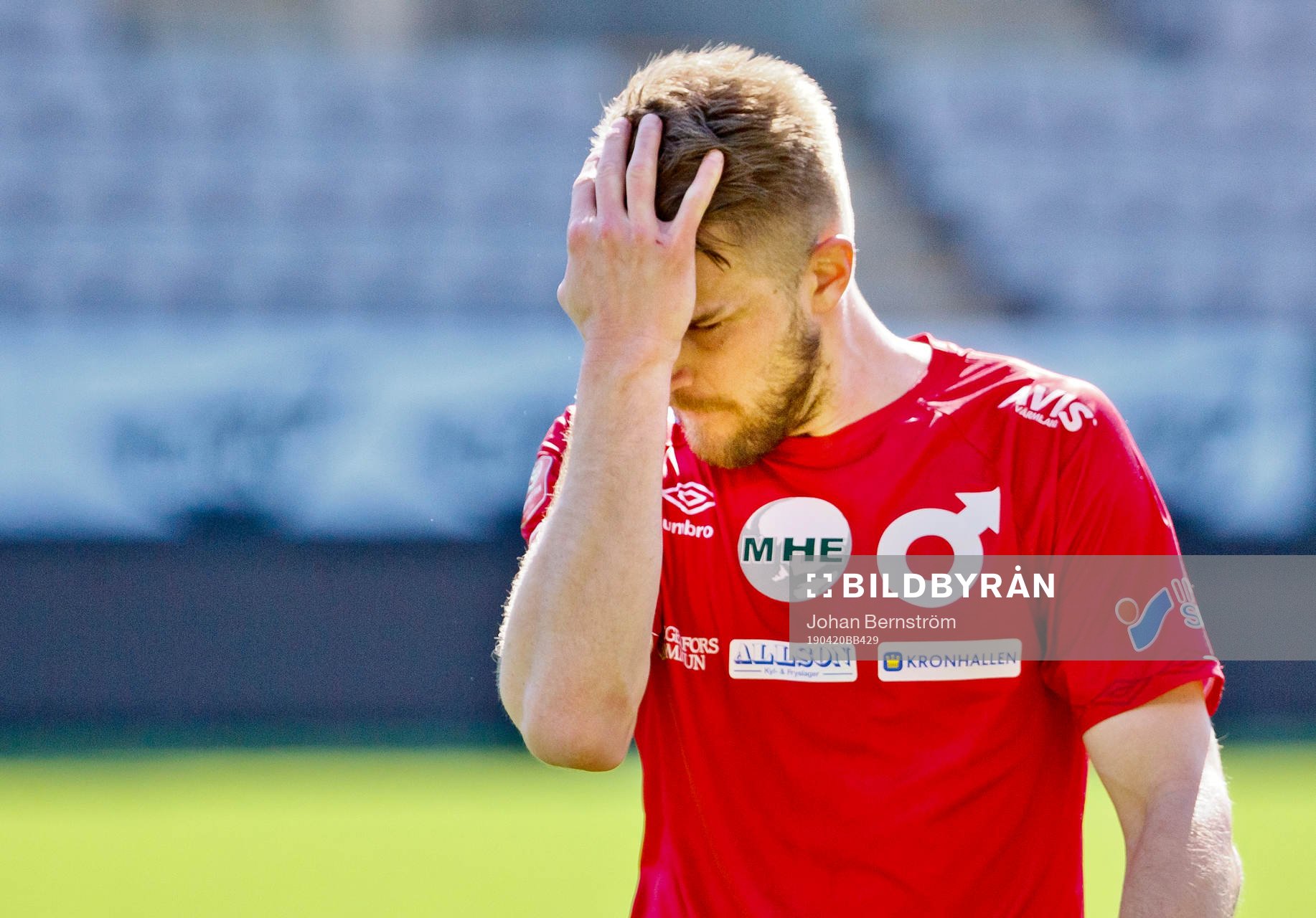 Degerfors Erik Björndahl deppar