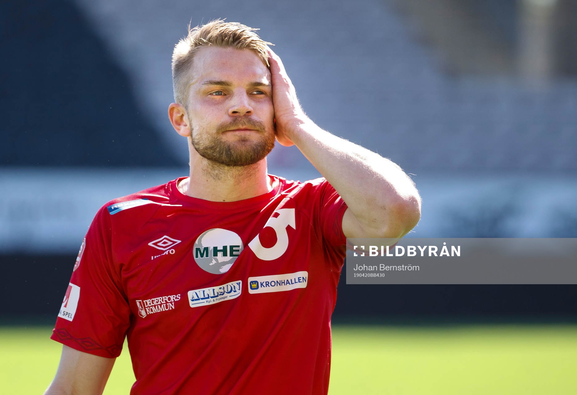 Degerfors Erik Björndahl deppar