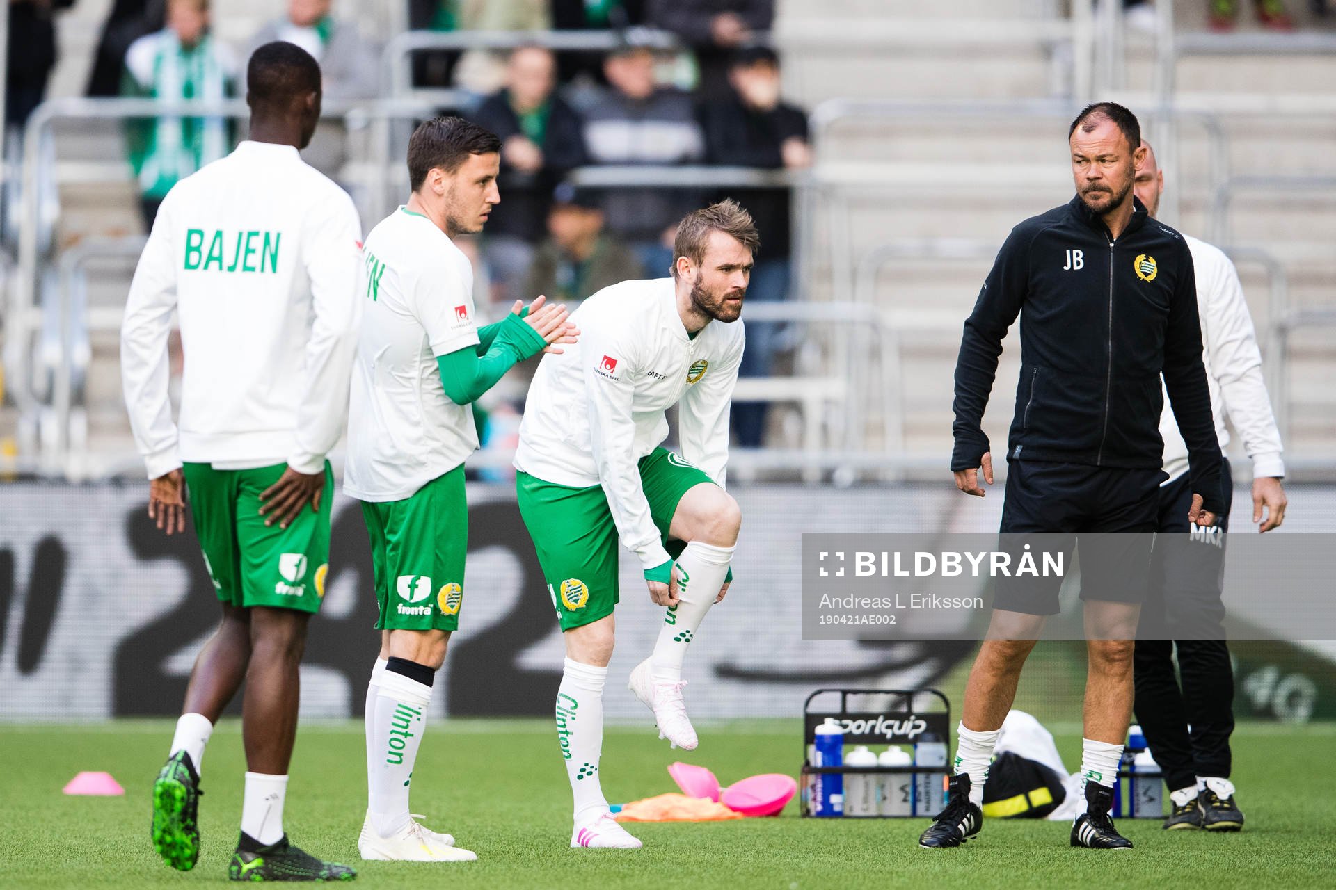 Hammarbys Jeppe Andersen, Mads Fenger Nielsen och