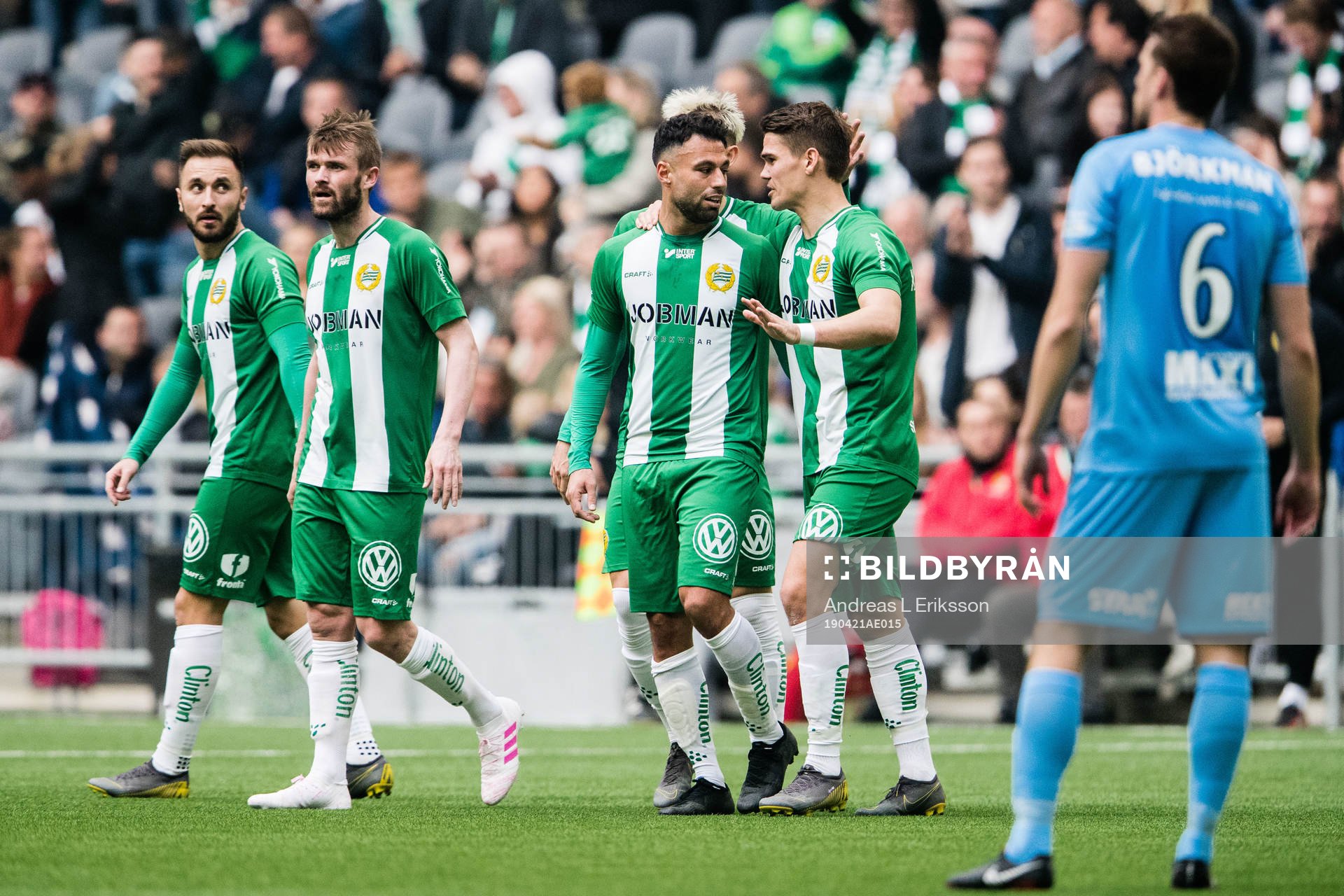 Hammarbys Muamer Tankovic, Mads Fenger Nielsen, Imad