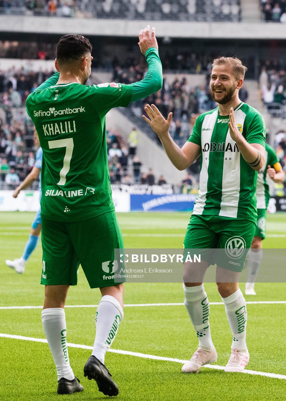 Hammarbys Imad Khalili jublar