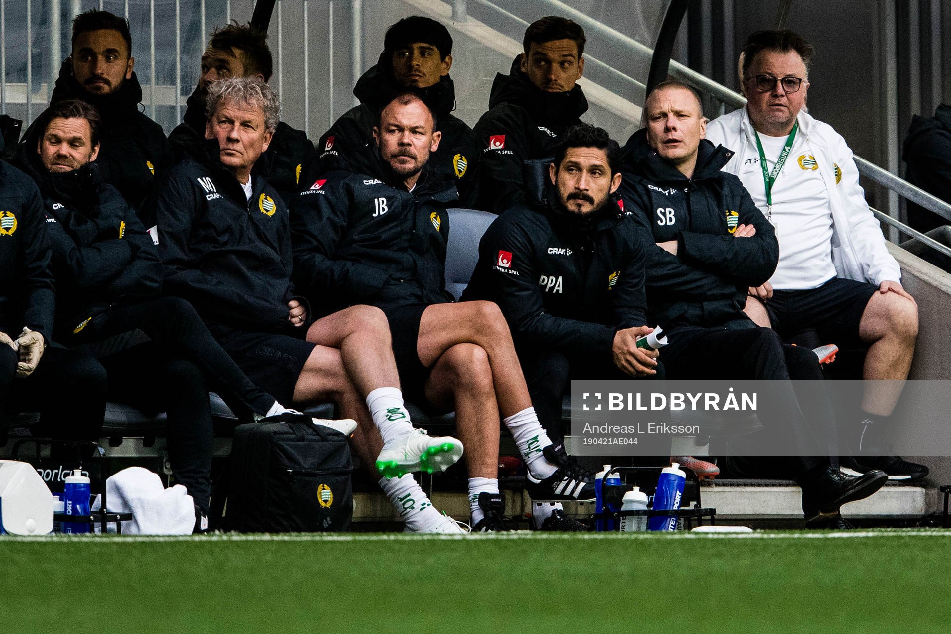 Hammarbys assisterande tränare Joachim Björklund,