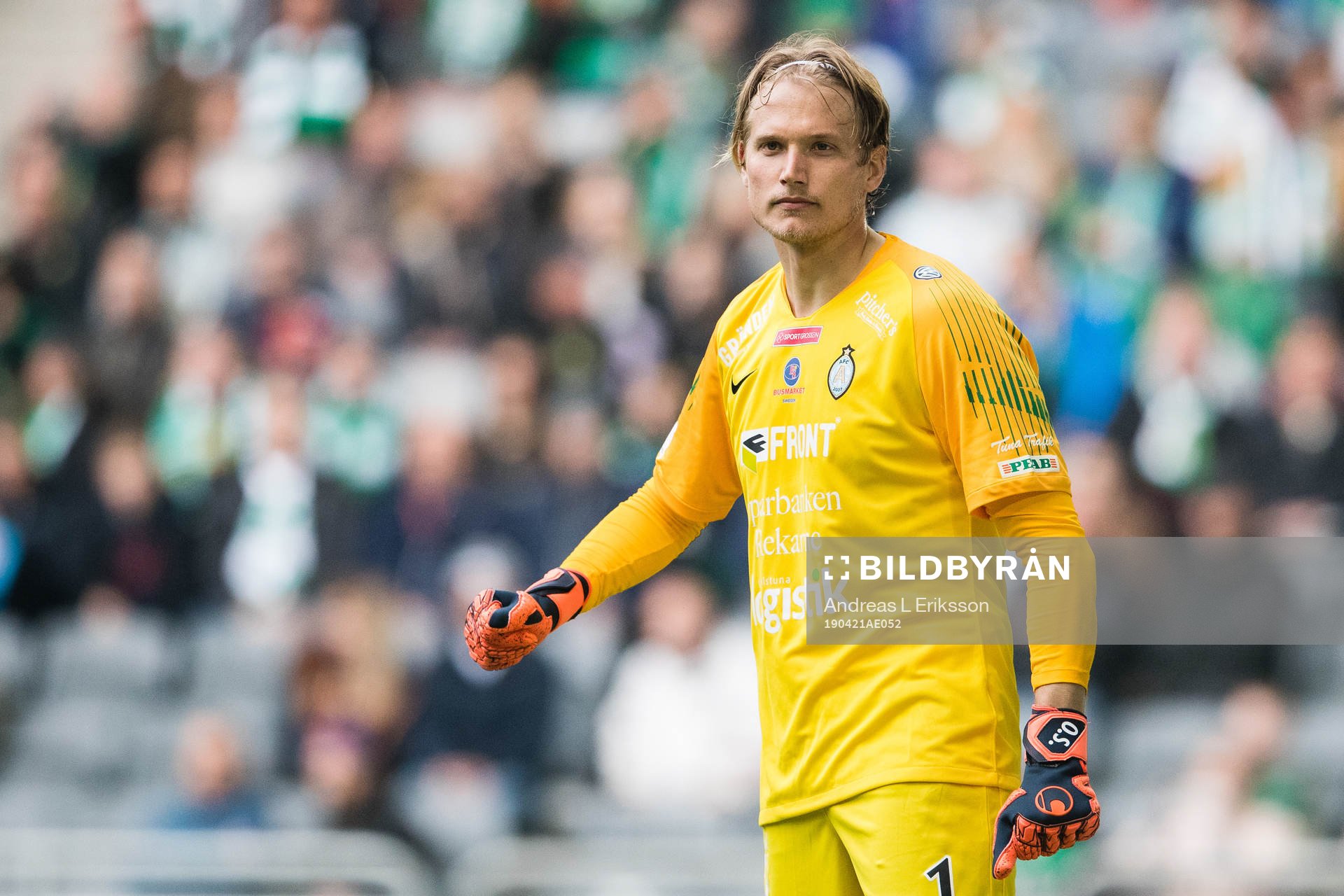 AFC Eskilstunas målvakt Ole Söderberg