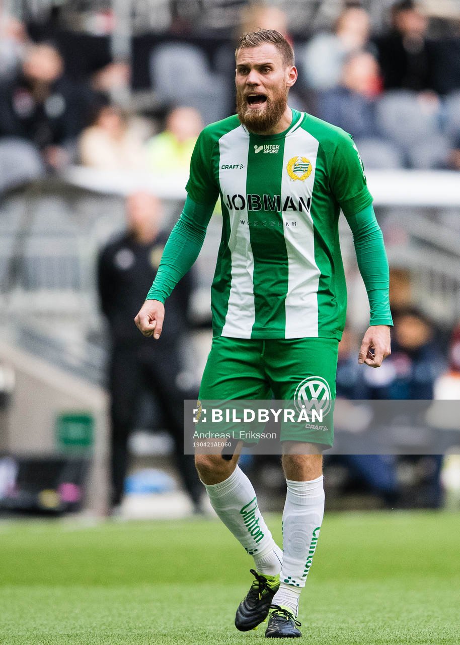 Hammarbys David Fällman reagerar