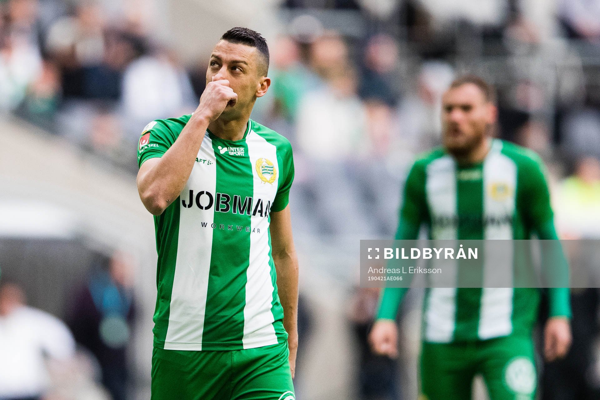 Hammarbys Nikola Djurdjic deppar