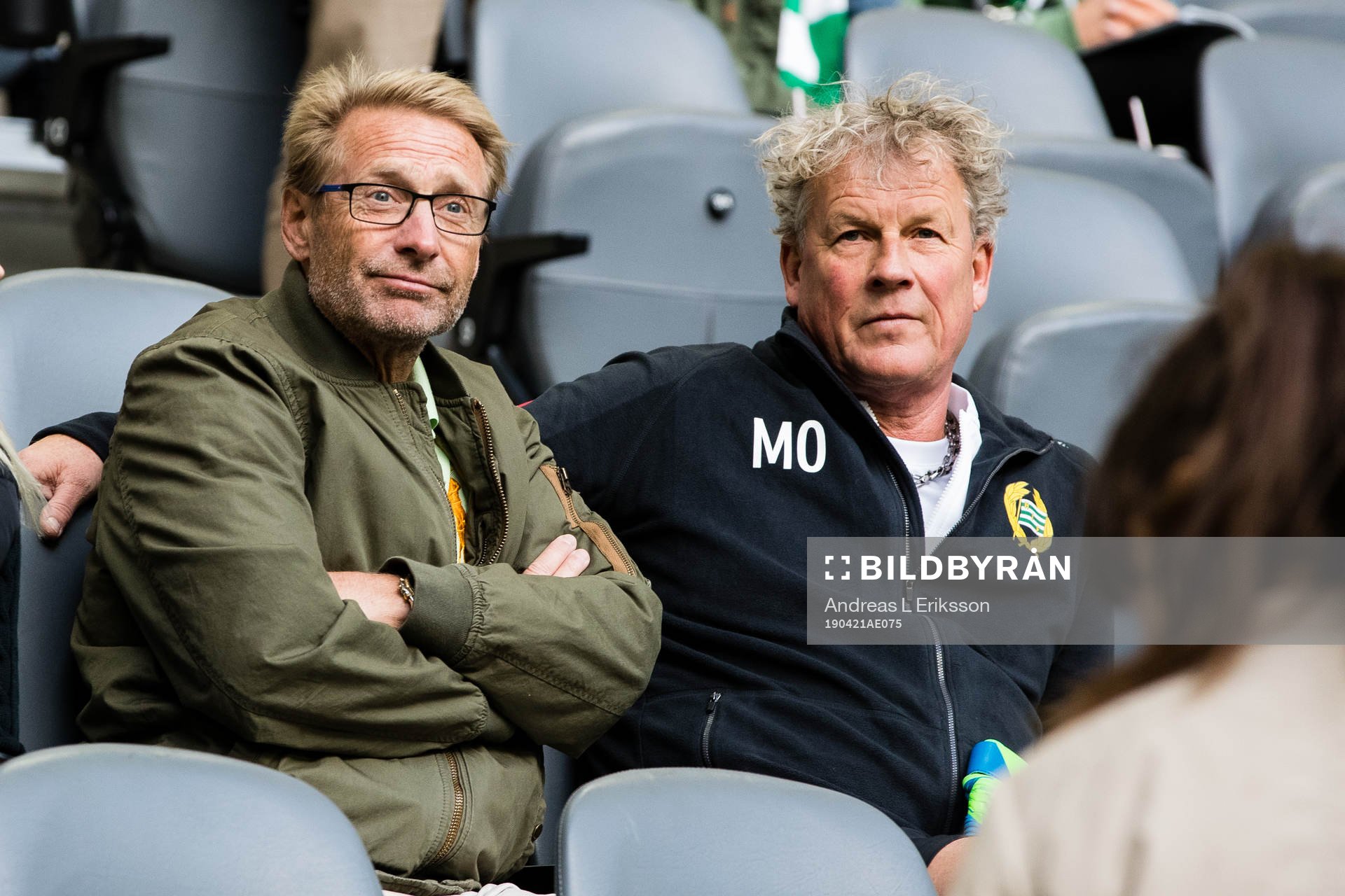 Thomas Dennerby och Hammarbys målvaktstränare Mikael