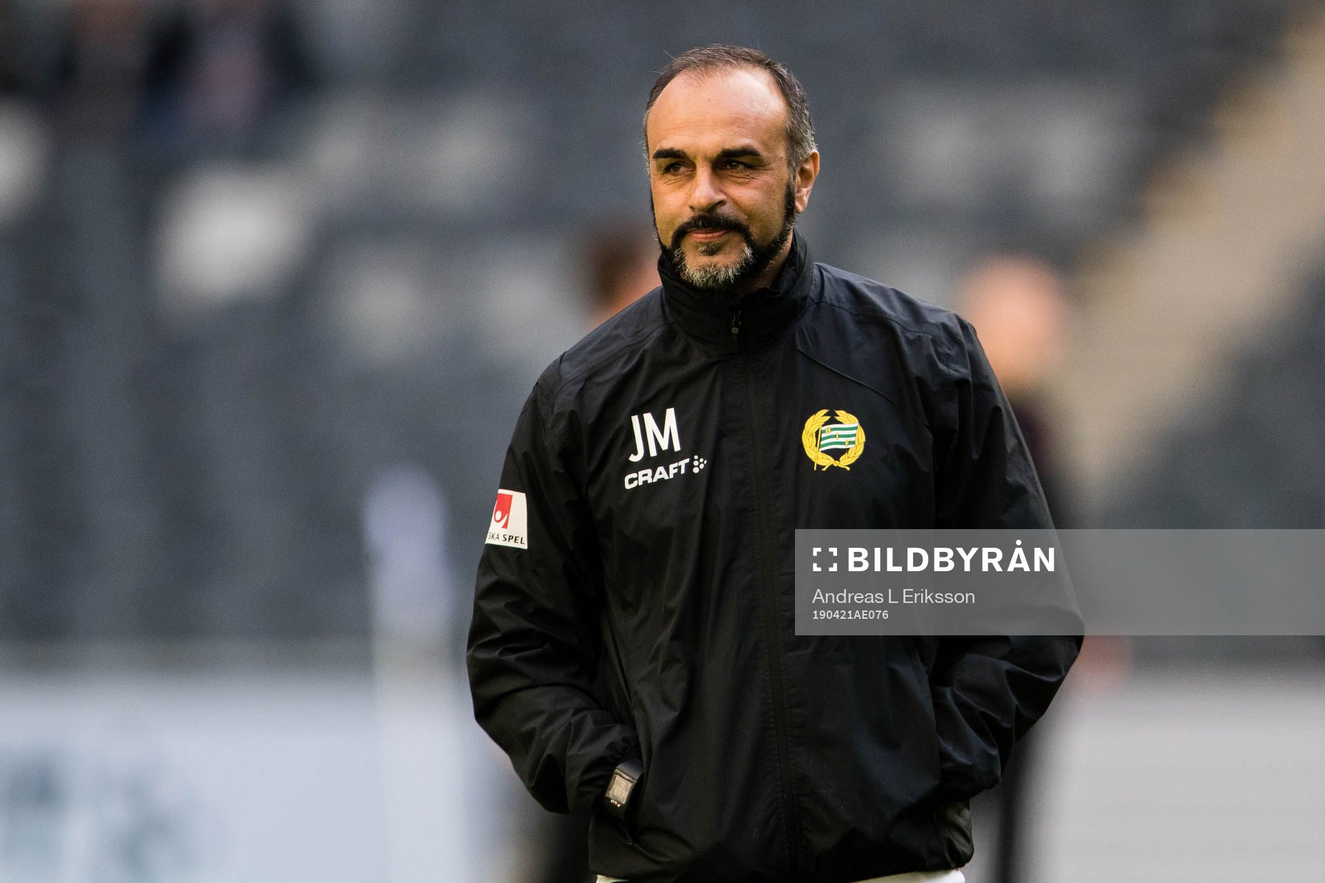Hammarbys fystränare Janne Mian