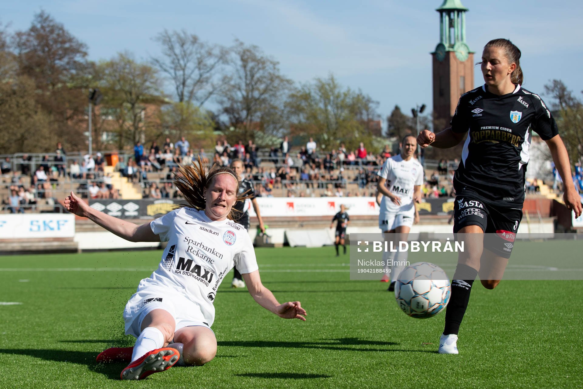Eskilstunas Vaila Barsley mot Göteborgs Vilde Böe Risa