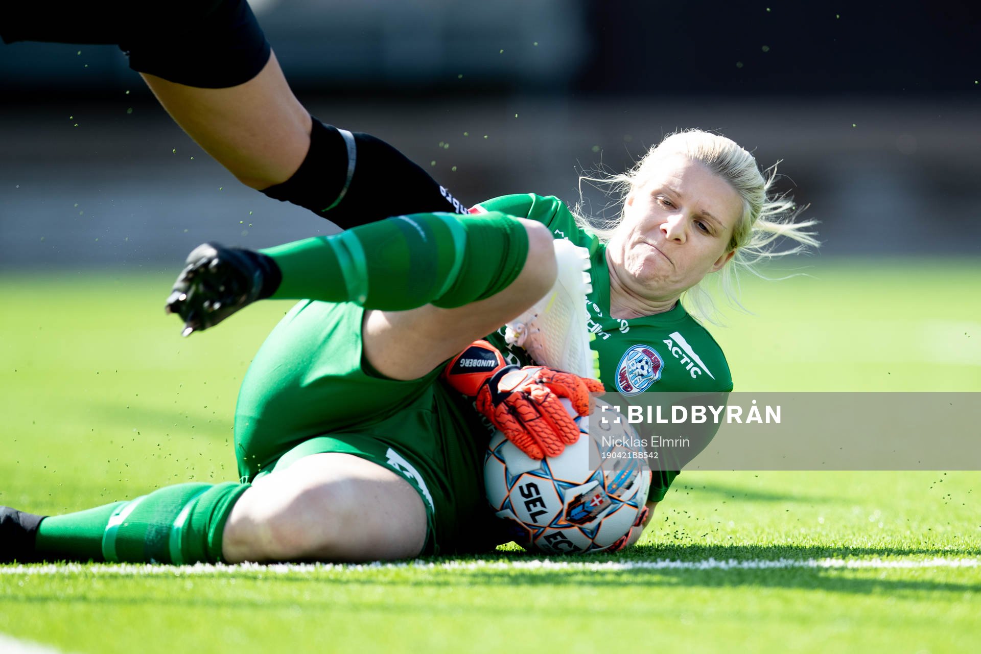 Eskilstunas målvakt Emelie Lundberg