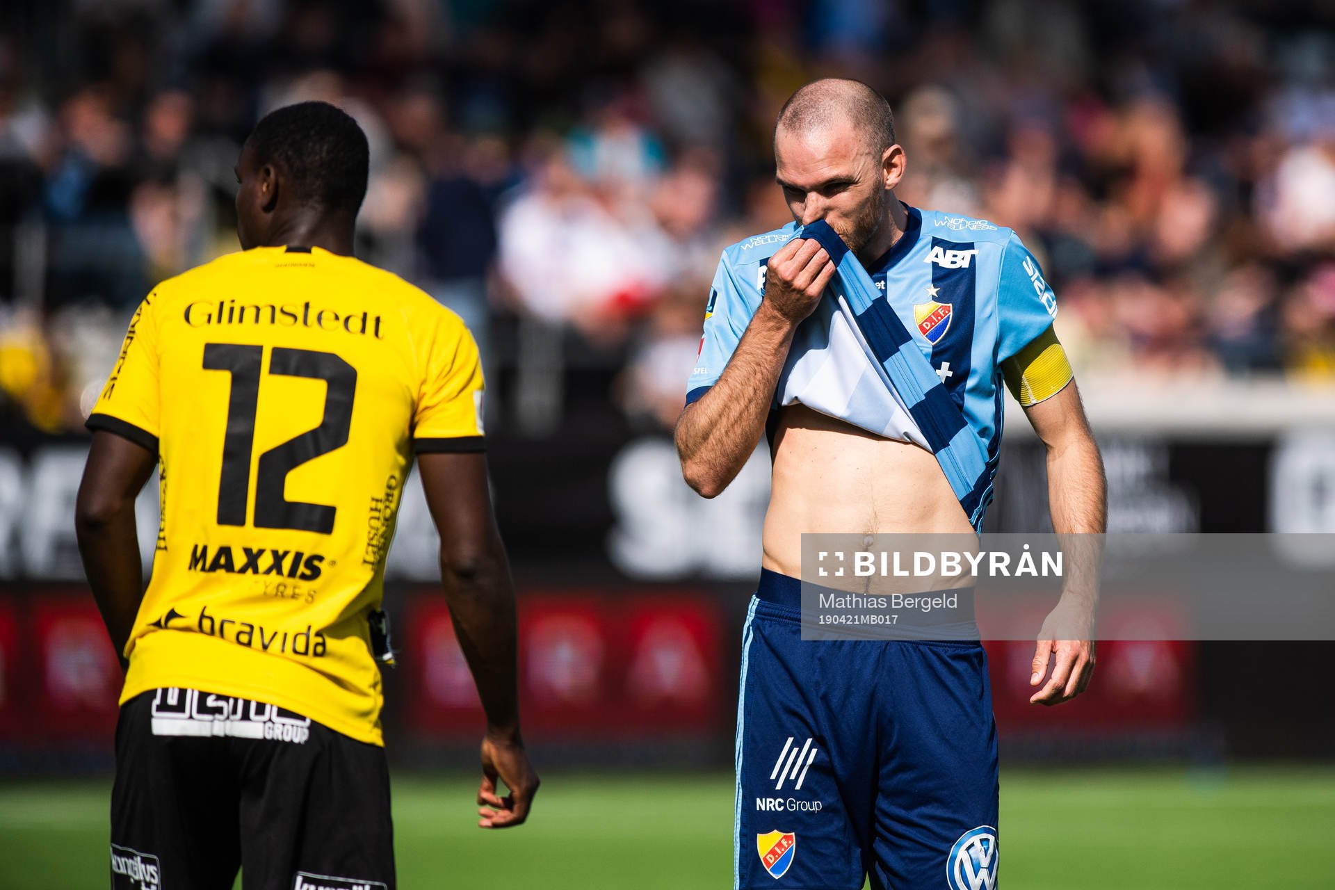 Djurgårdens Marcus Danielson deppar