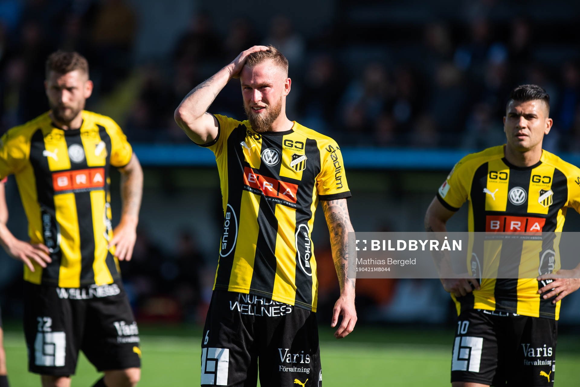 Häckens Alexander Faltsetas och Paulinho deppar