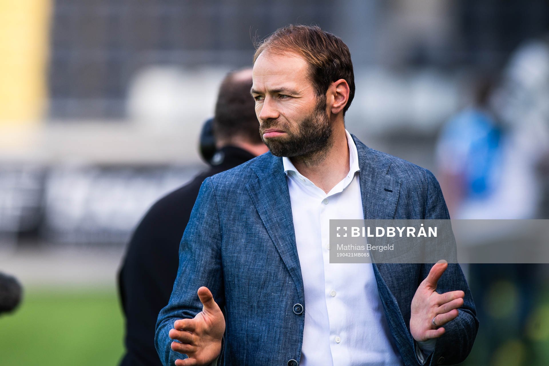 Häckens tränare Andreas Alm