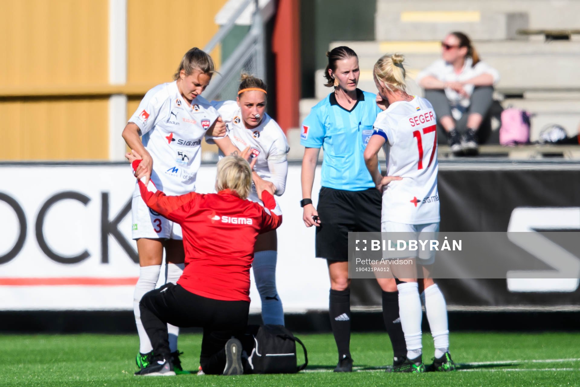 Rosengårds Nathalie Björn med skada