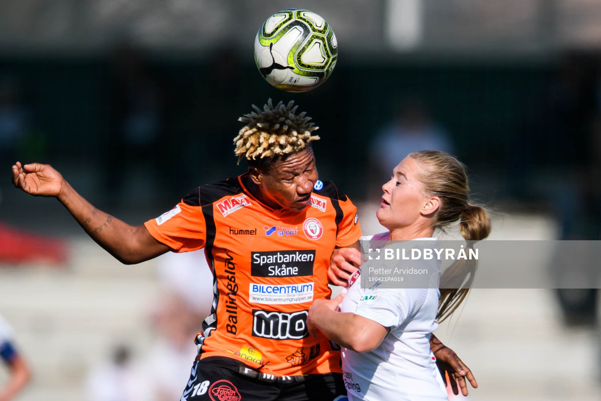 Kristianstads Rita Chikwelu och Rosengårds Lisa-Marie