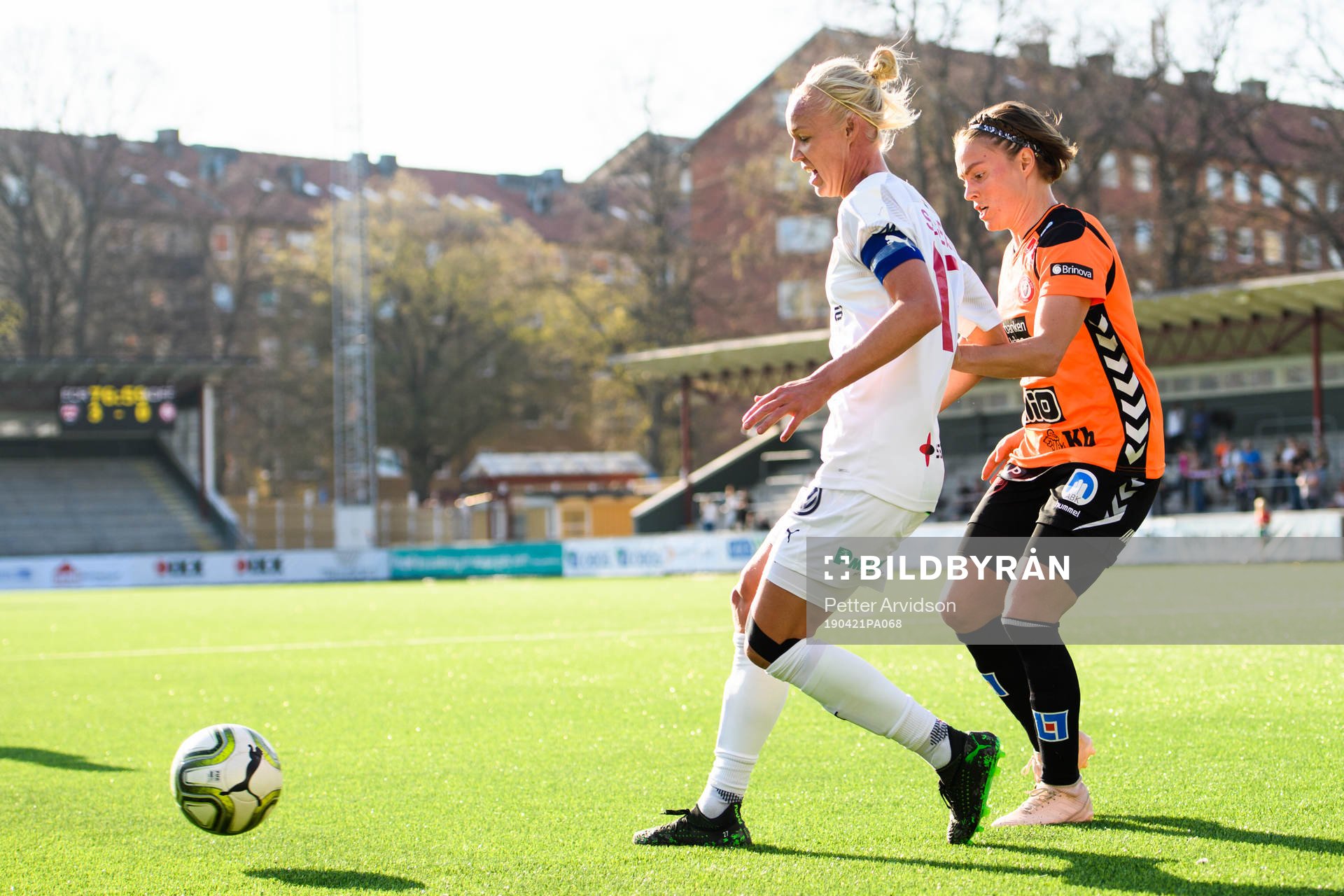 Rosengårds Caroline Seger och Kristianstads Sif Atladottir