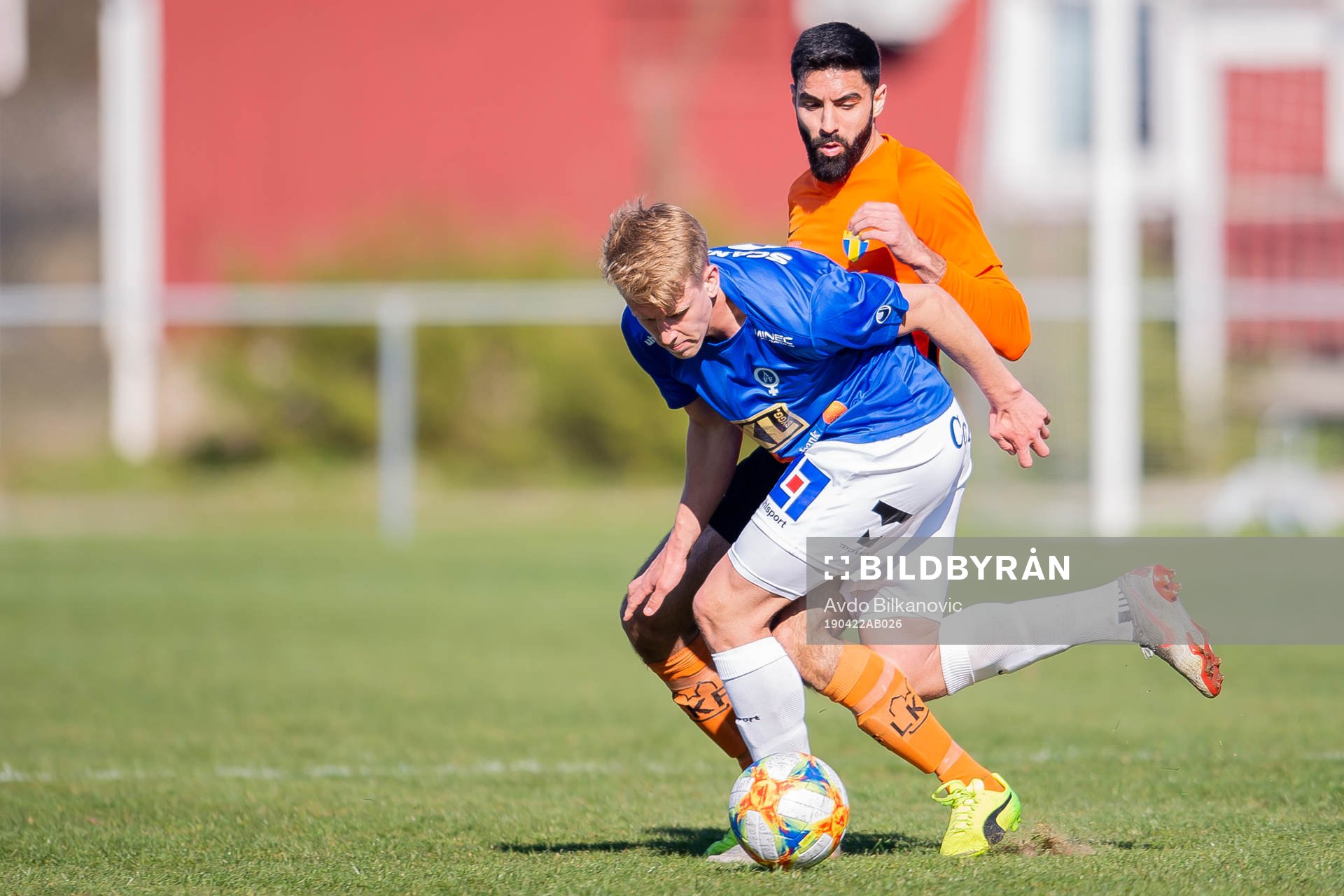 Åtvidabergs Oskar Stejdahl och Torns Mouhammed-Ali Dhaini
