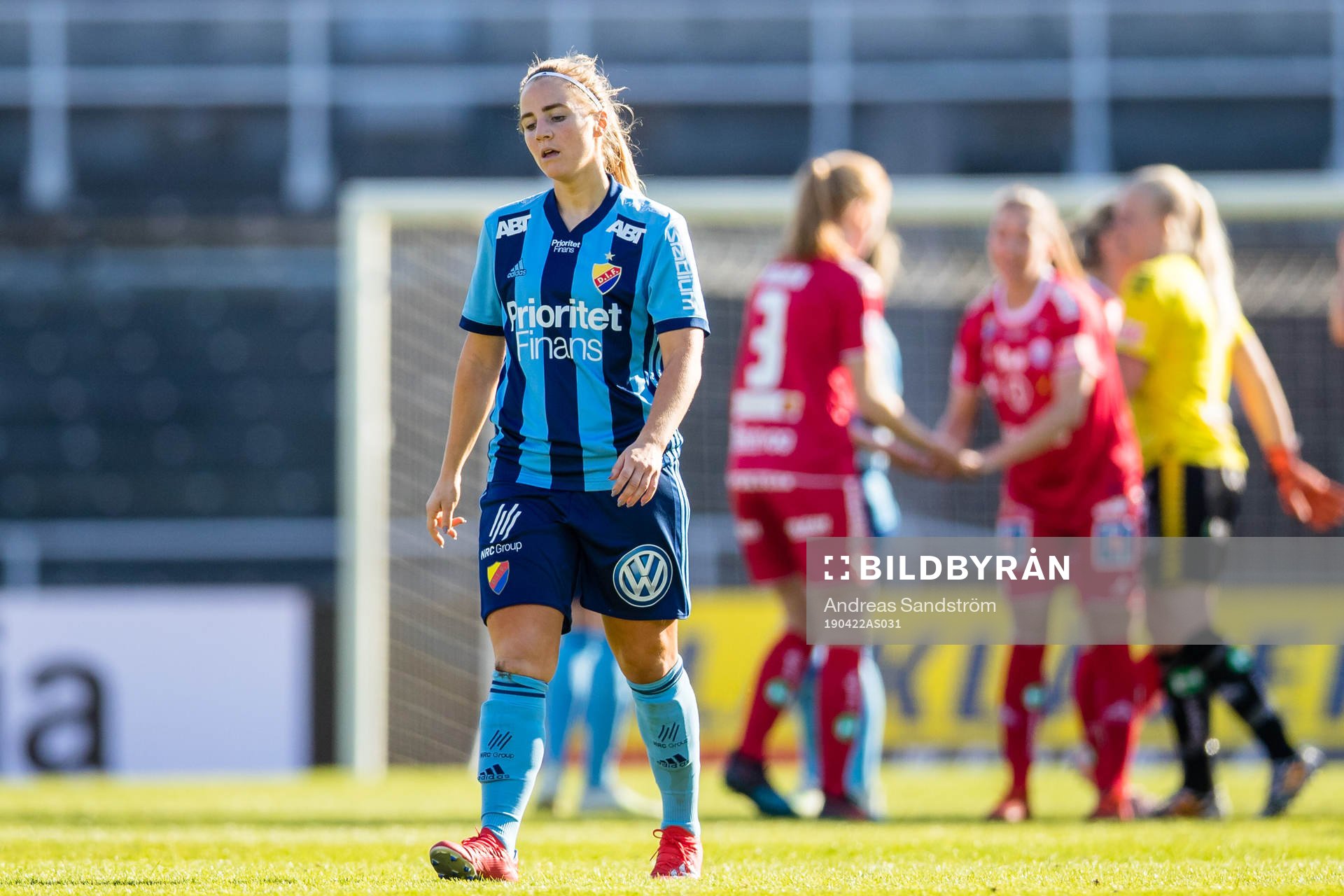 Djurgårdens Irma Helin deppar
