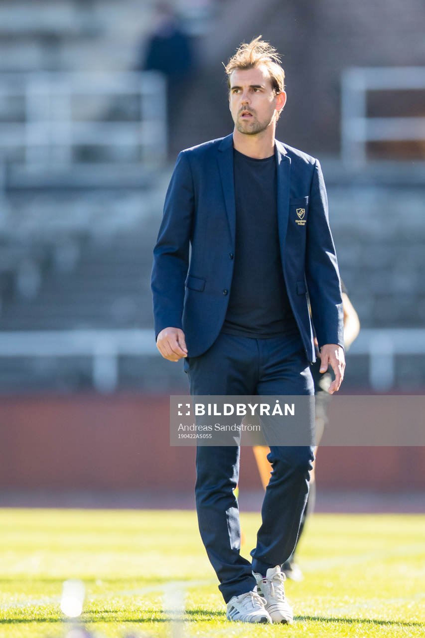 Djurgårdens tränare Joel Ridez