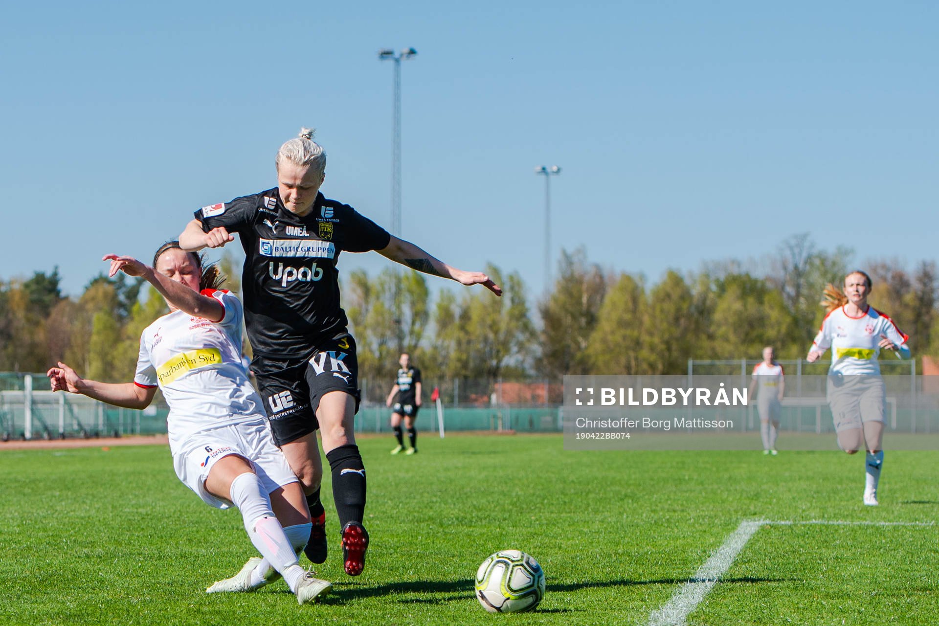 Borgebys Amanda Altheden och Umeås Nikolina Lundin