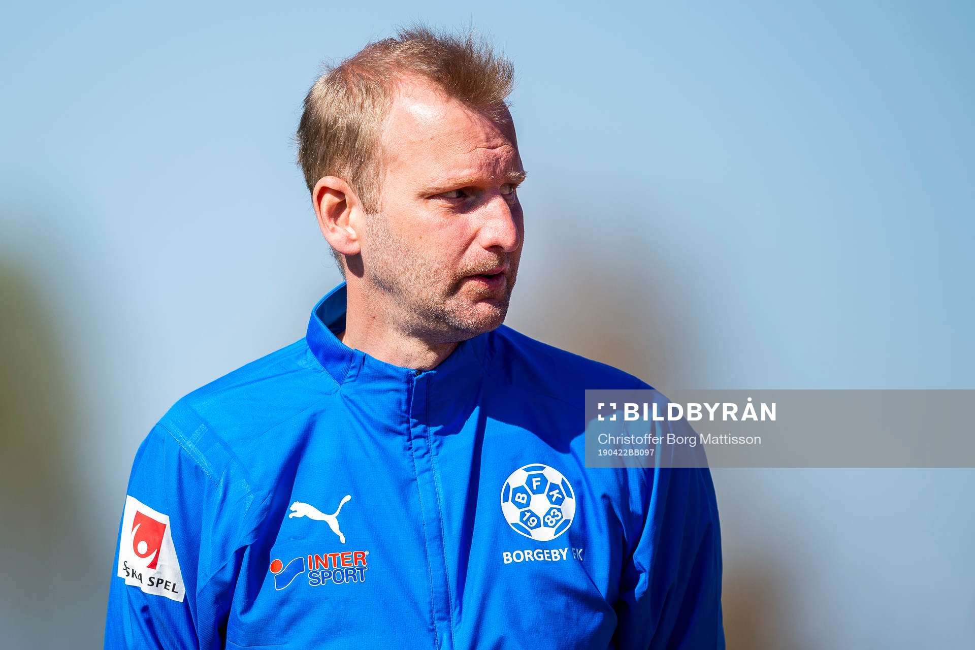 Borgebys tränare Patrik Persson