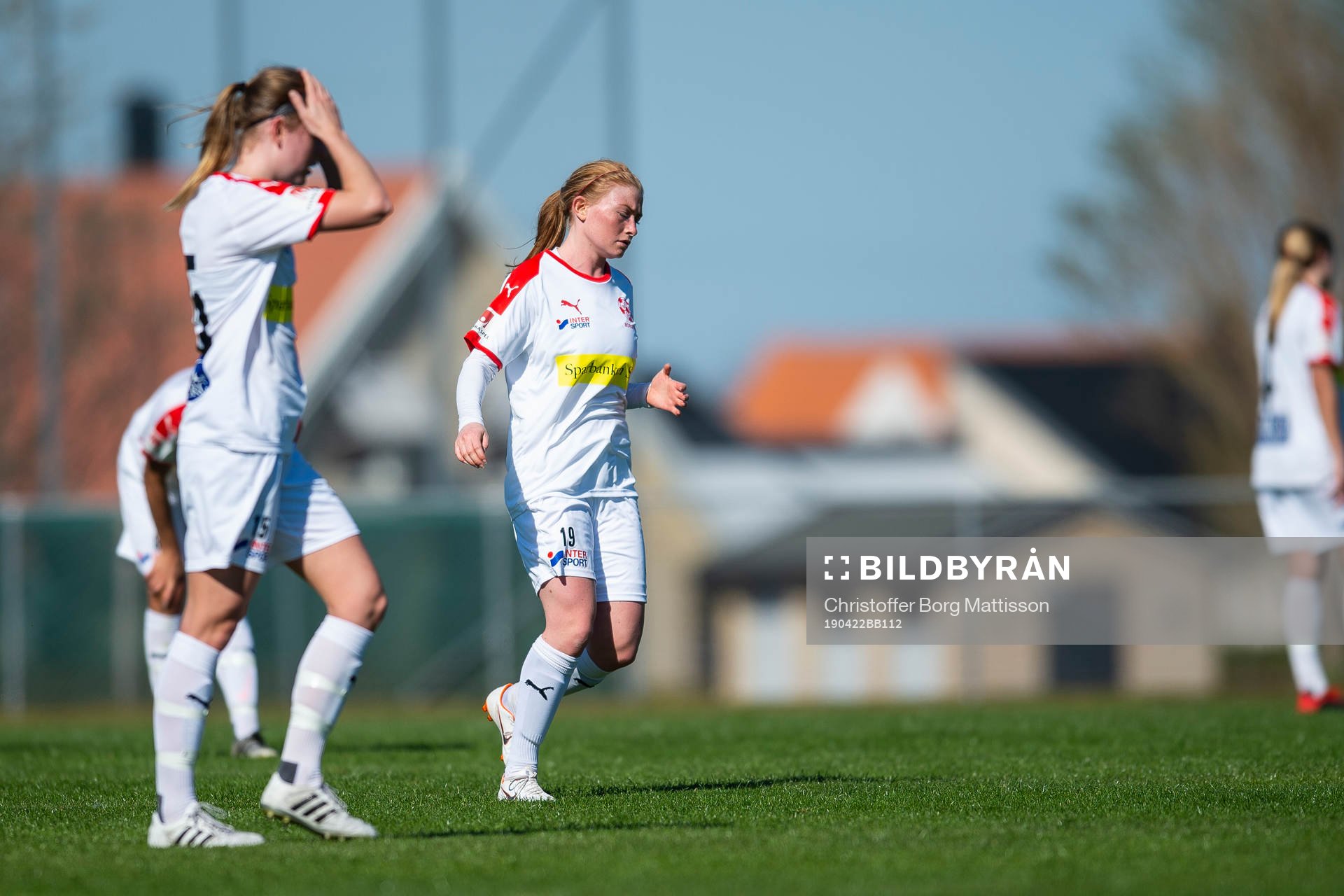 Borgebys Linda Karlsson och Mathilda Sjöström deppar