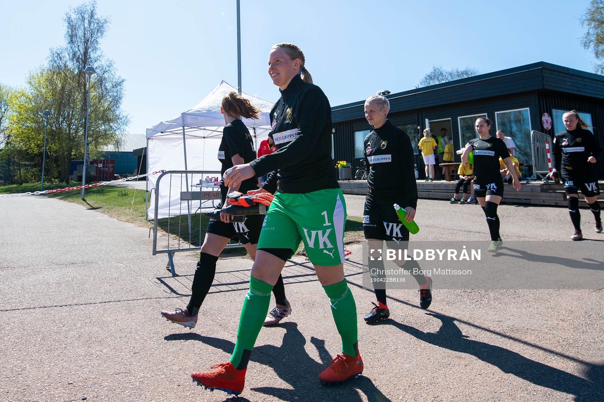 Umeås målvakt Agnes Granberg gör entré till