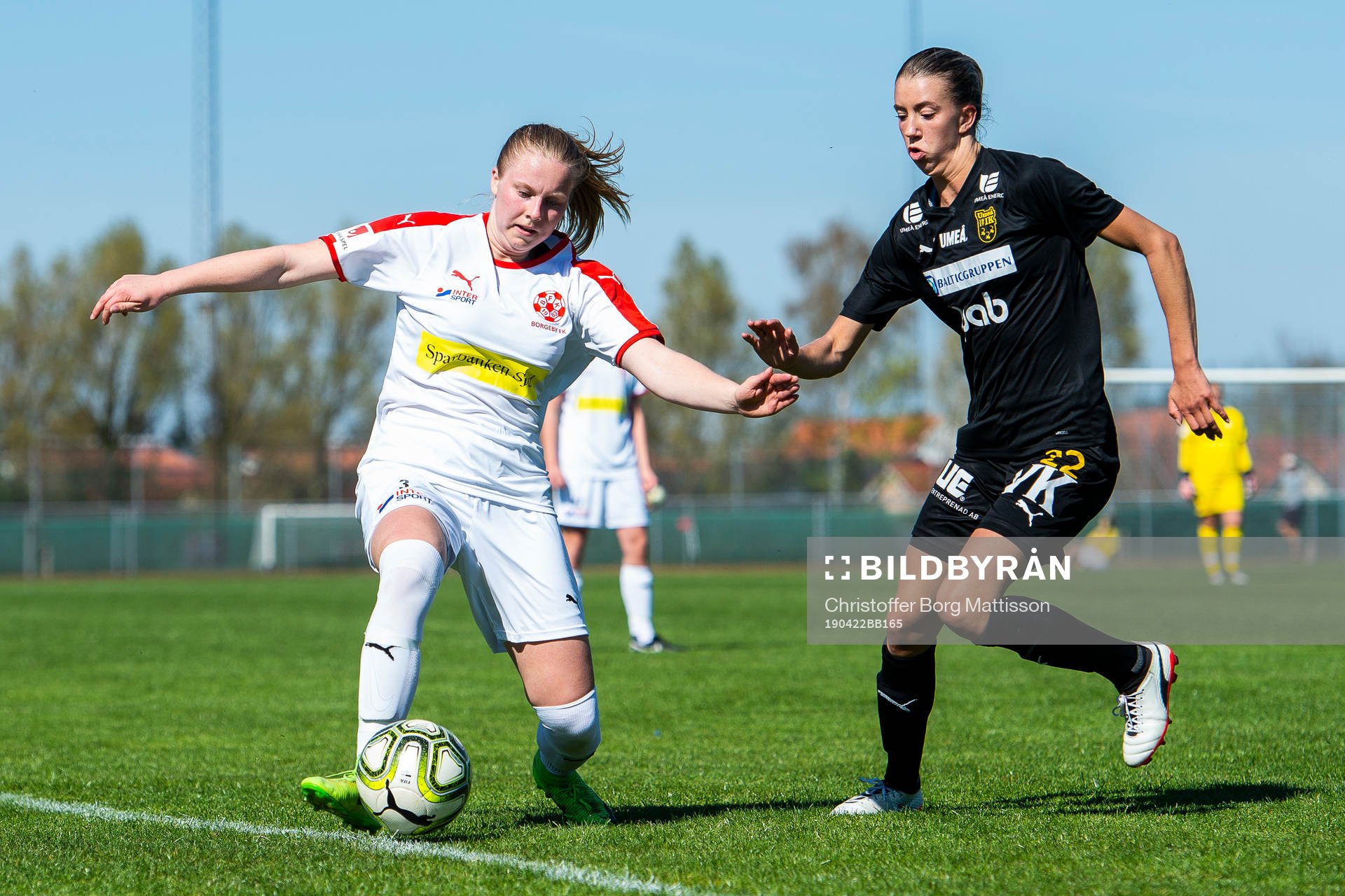 Borgebys Elin Palklint och Umeås Wilma Öhman