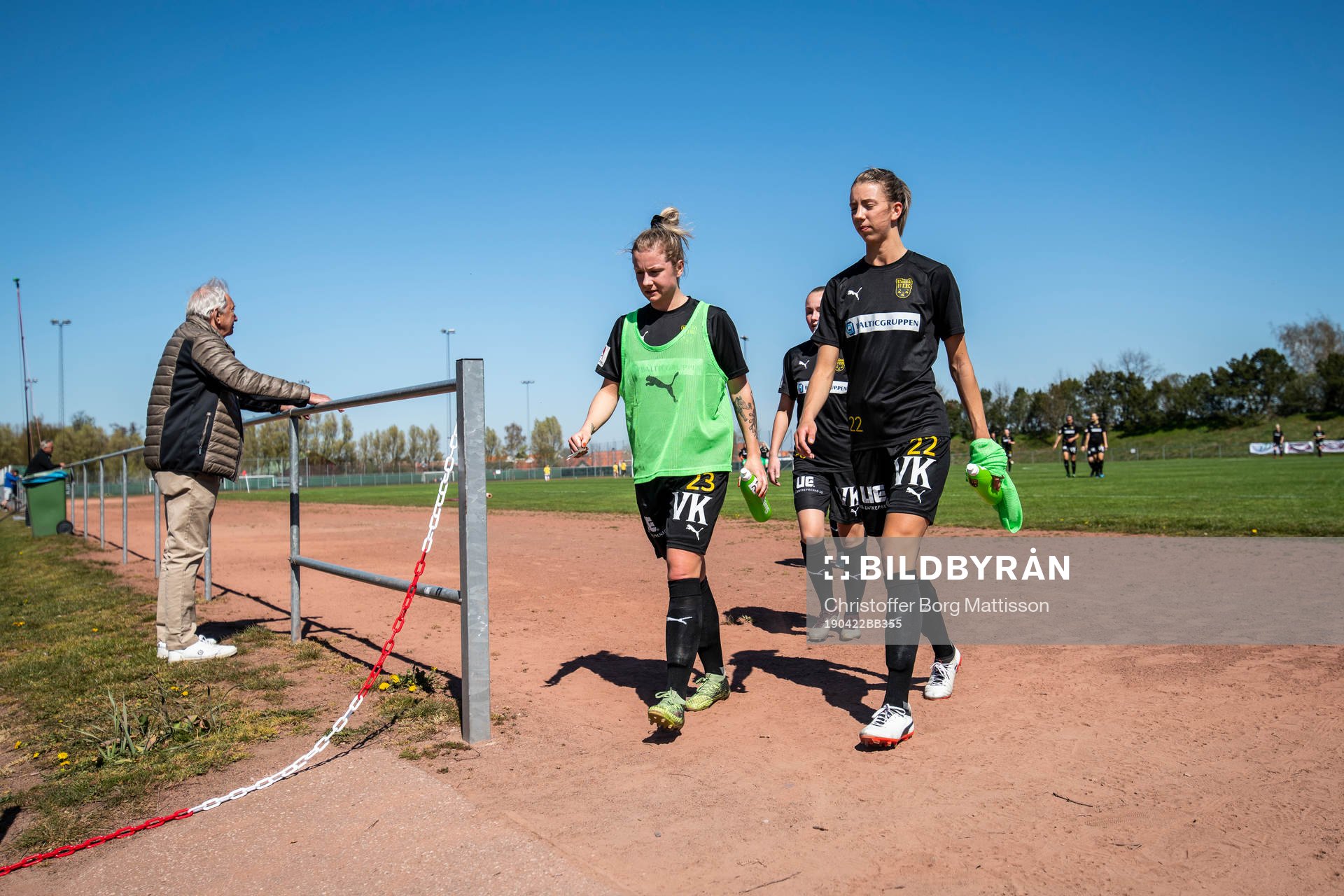 Umeås Emma Åberg Zingmark och Wilma Öhman
