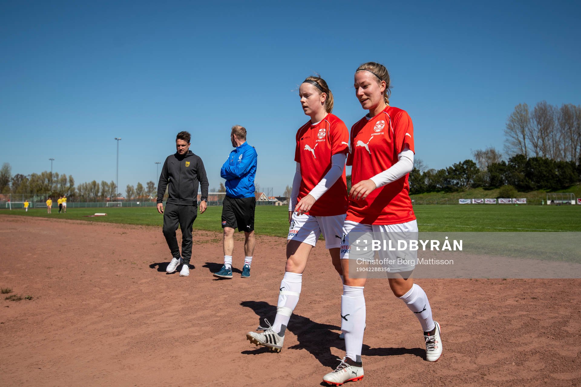 Borgebys Linda Karlsson och Emilia Jönsson