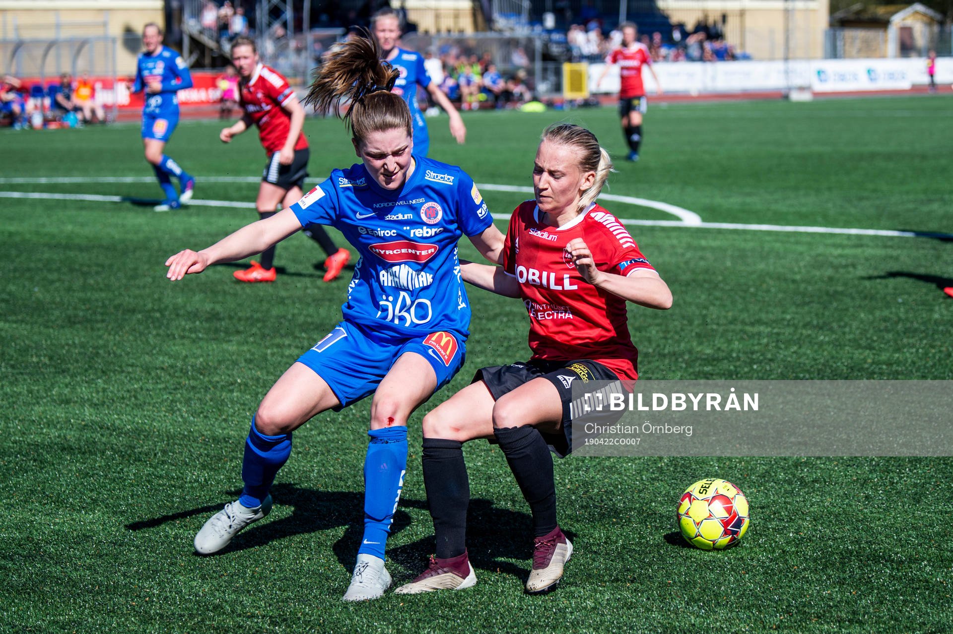 Örebros Emma Lindén mot Limhamn Bunkeflos Sofia
