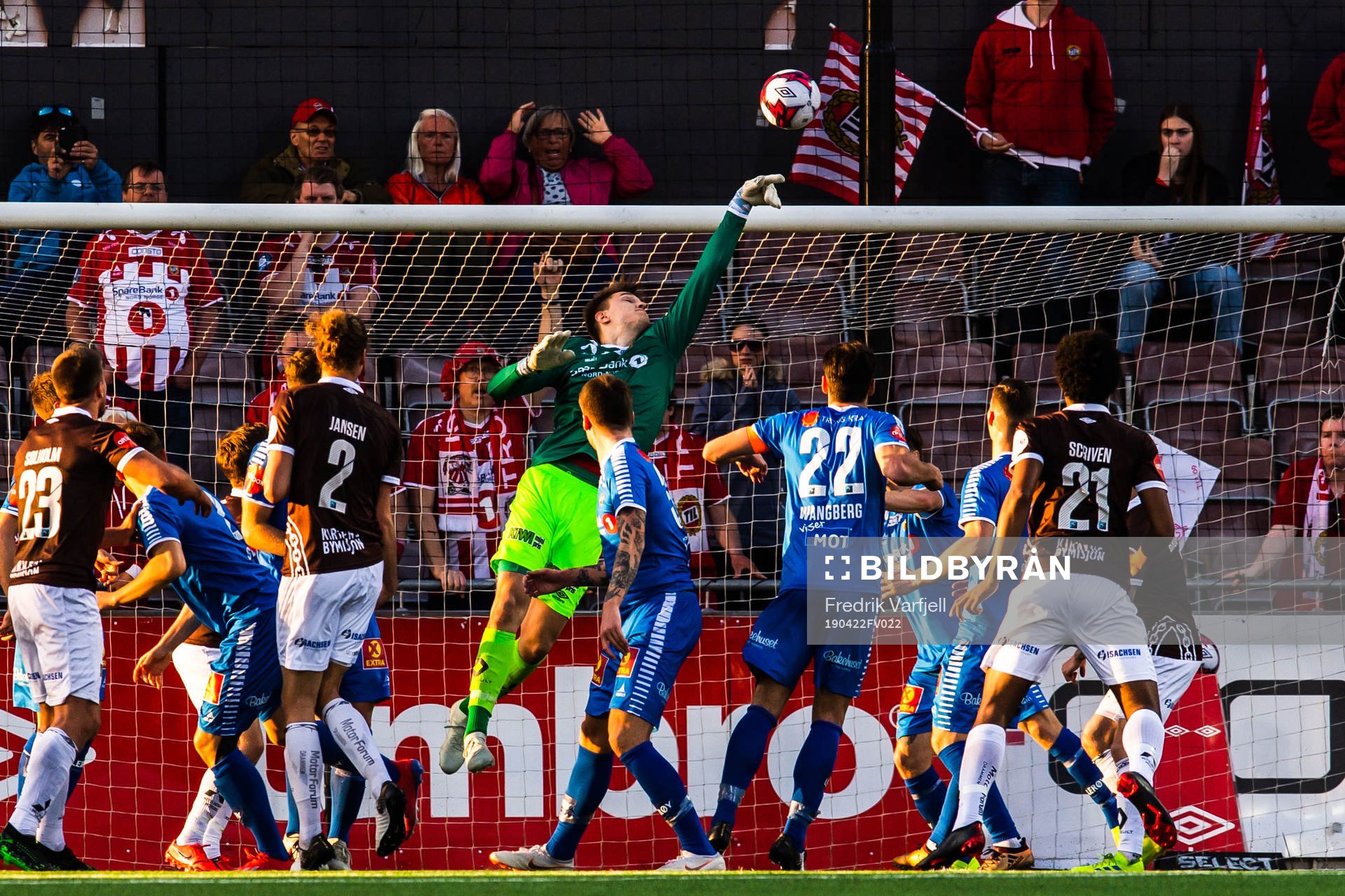 Goalkeeper Jakob Karlstrøm of Tromsø