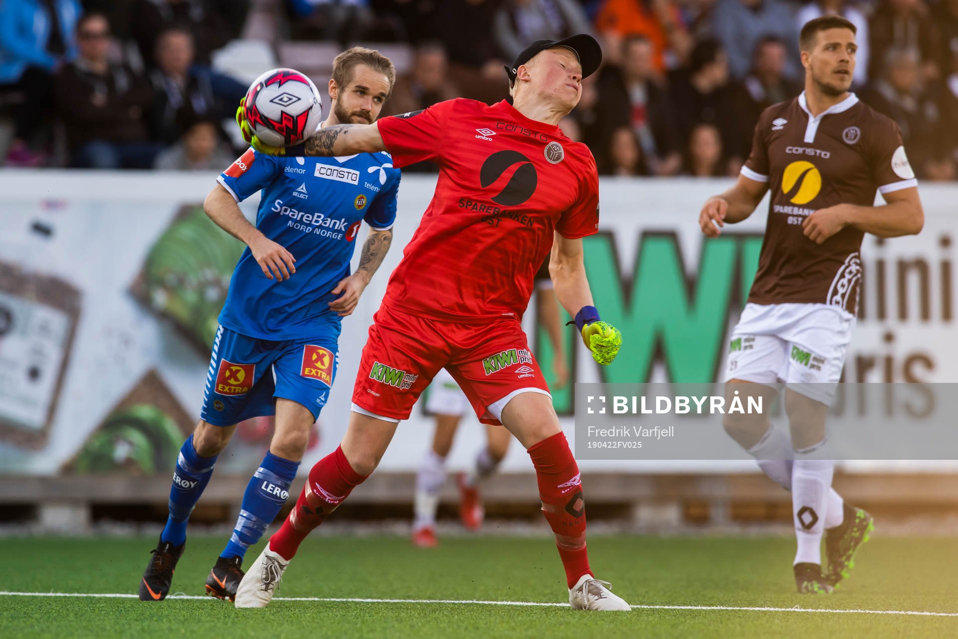 Goalkeeper Julian Faye Lund of Mjøndalen