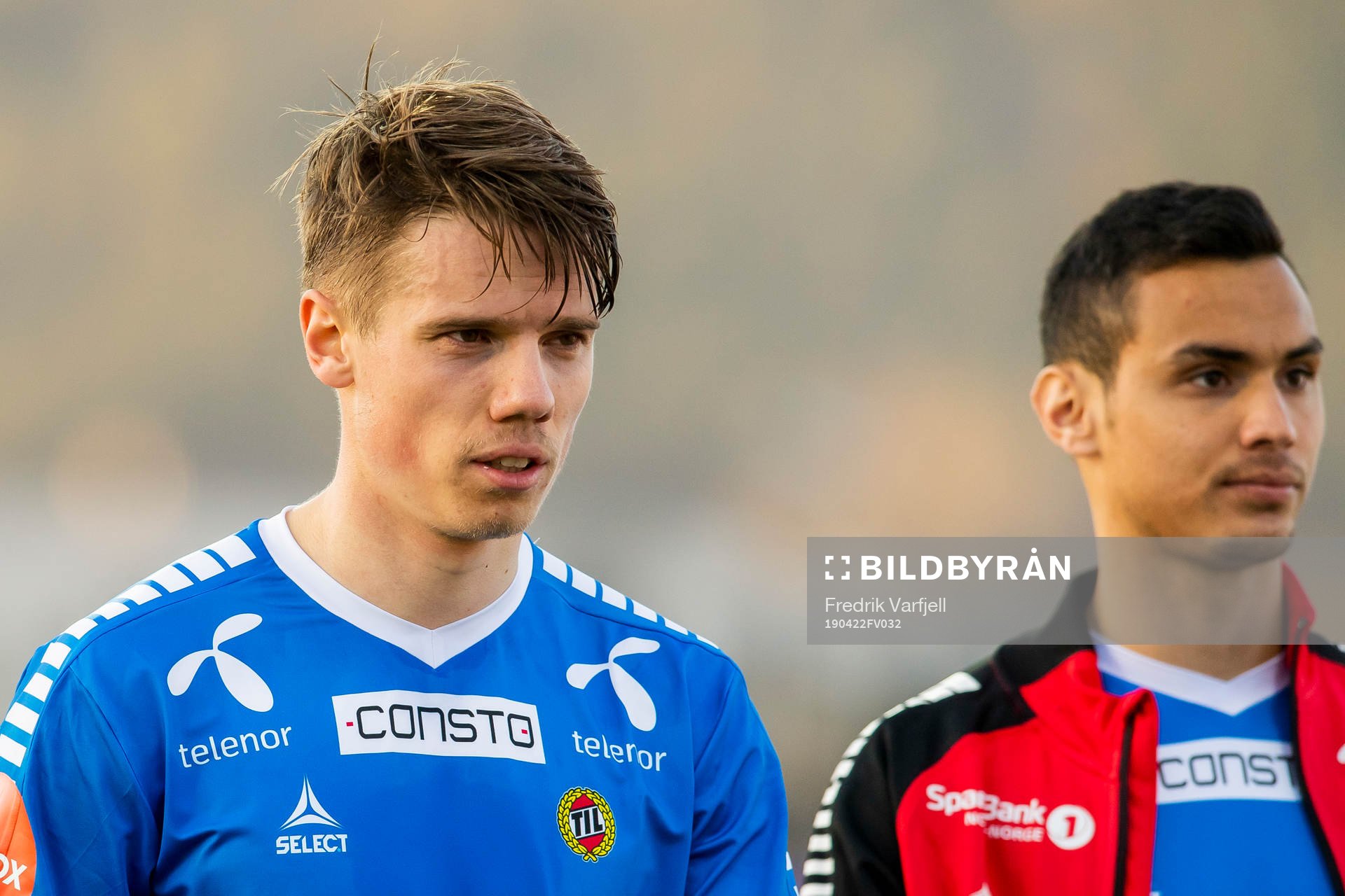 Robert Taylor and Brayan Anders Rojas Jimenez of Tromsø