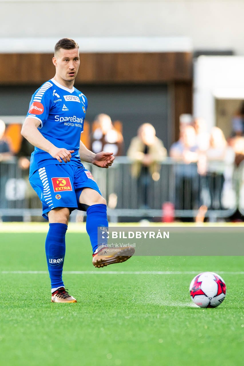 during the Eliteserien match between Mjøndalen and Tromsø
