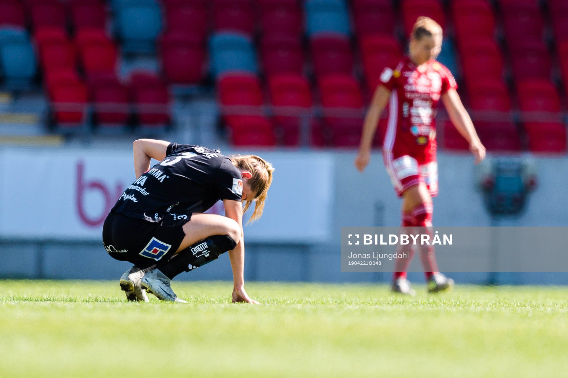 Växjös Jennie Nordin deppar
