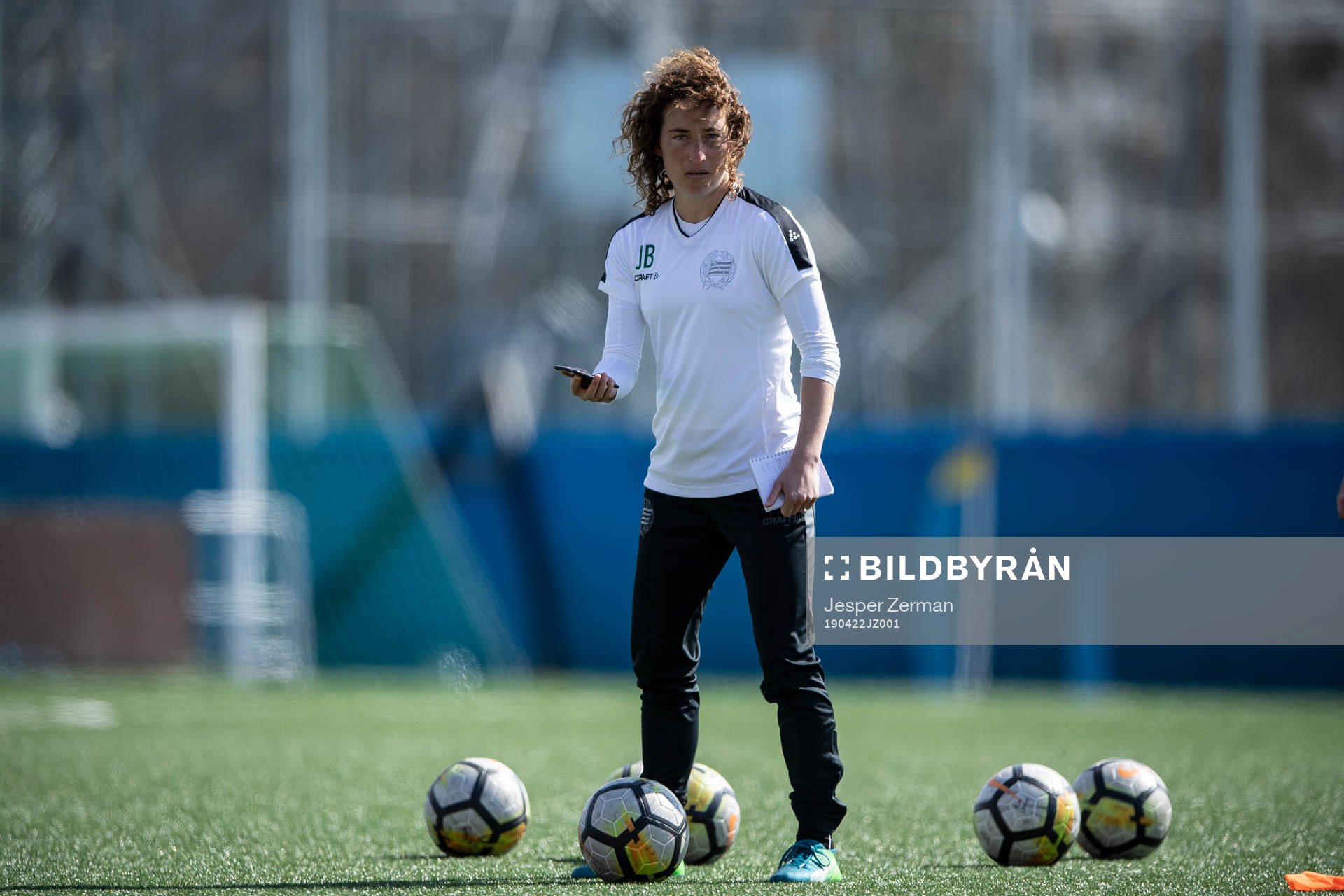 Hammarbys assisterande tränare Jackie Bachteler