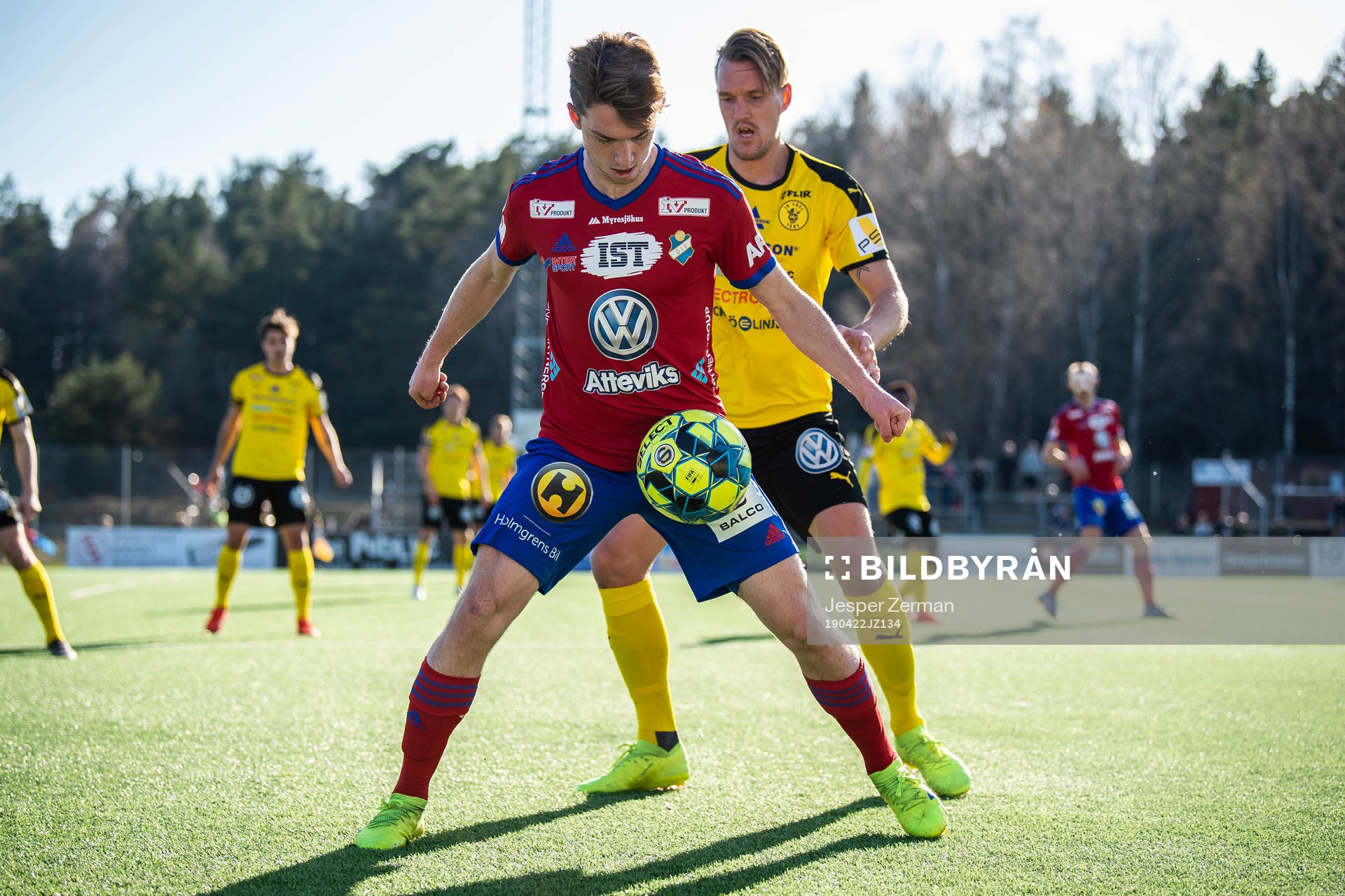 Östers Carl Johansson och Frejs Jon Birkfeldt