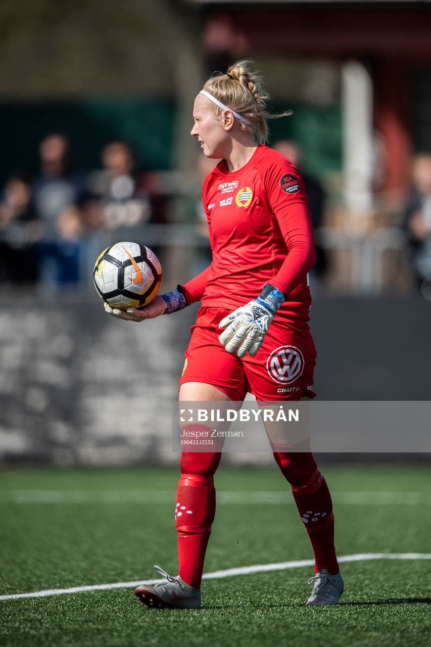 Hammarbys målvakt Jonna Andersson