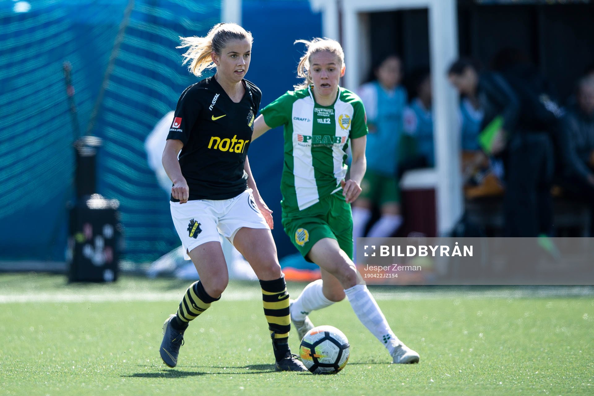 s Emma Danielsson Hammarbys Hanna Lundkvist
