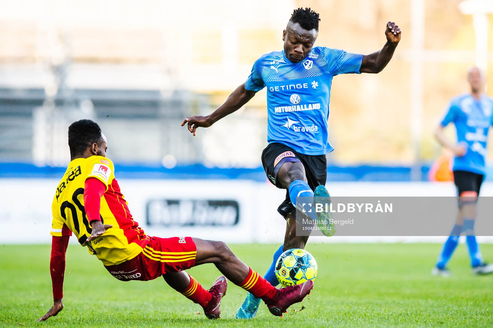 Syrianskas Beneyam Belye Demte och Halmstads Thomas Boakye