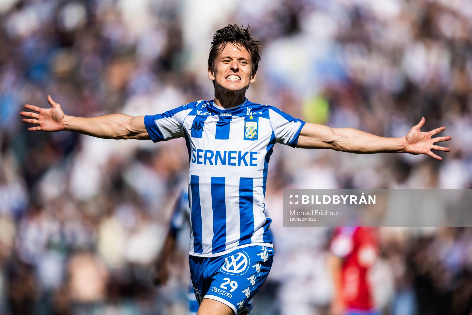 IFK Göteborgs Lasse Vibe jublar