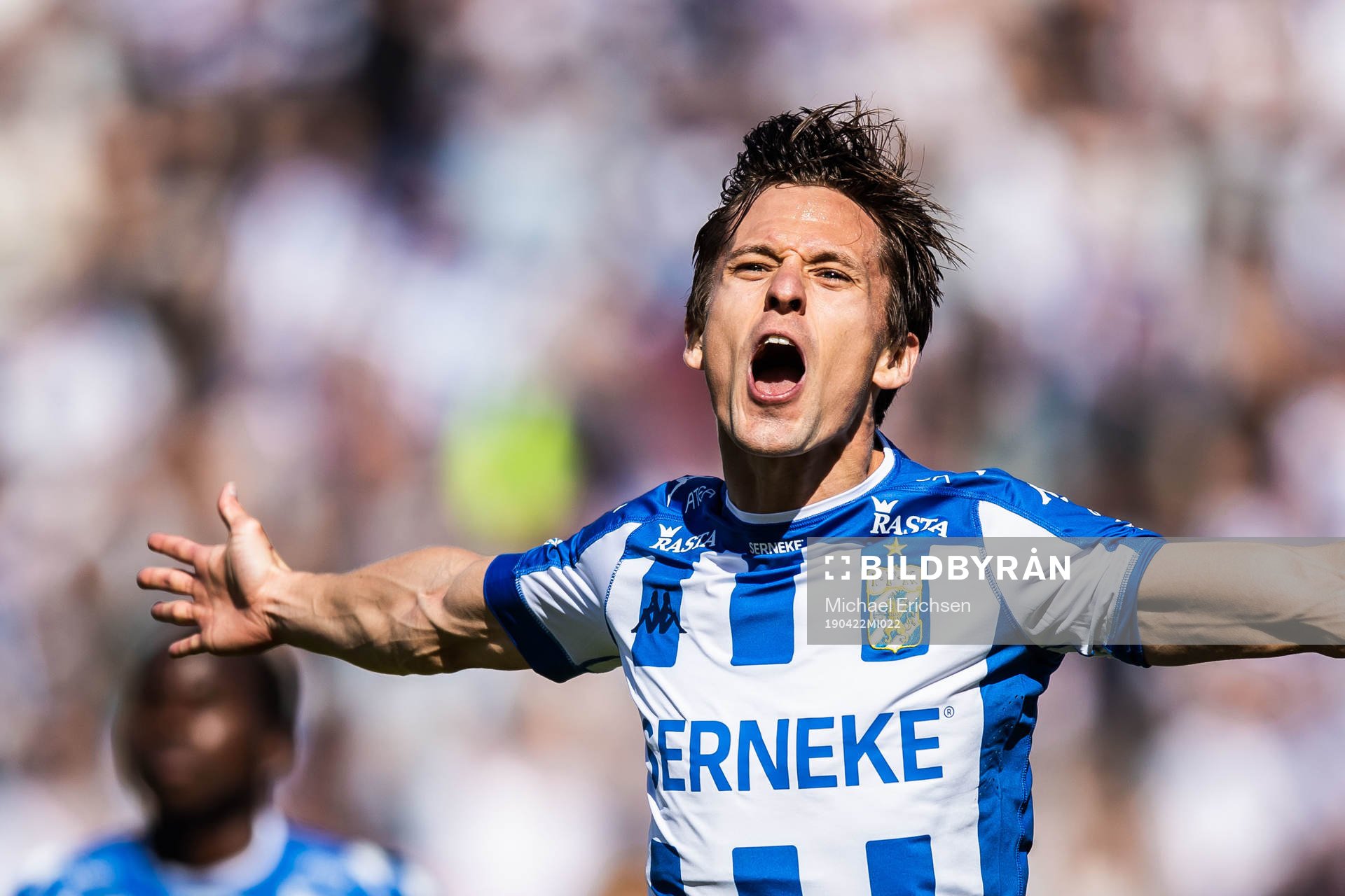 IFK Göteborgs Lasse Vibe jublar